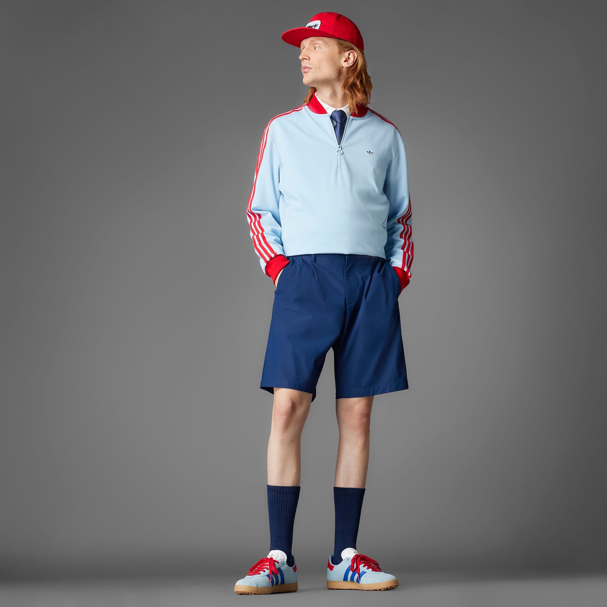 adidas Originals Men's 3-Stripe Golf 1/4 Zip product image