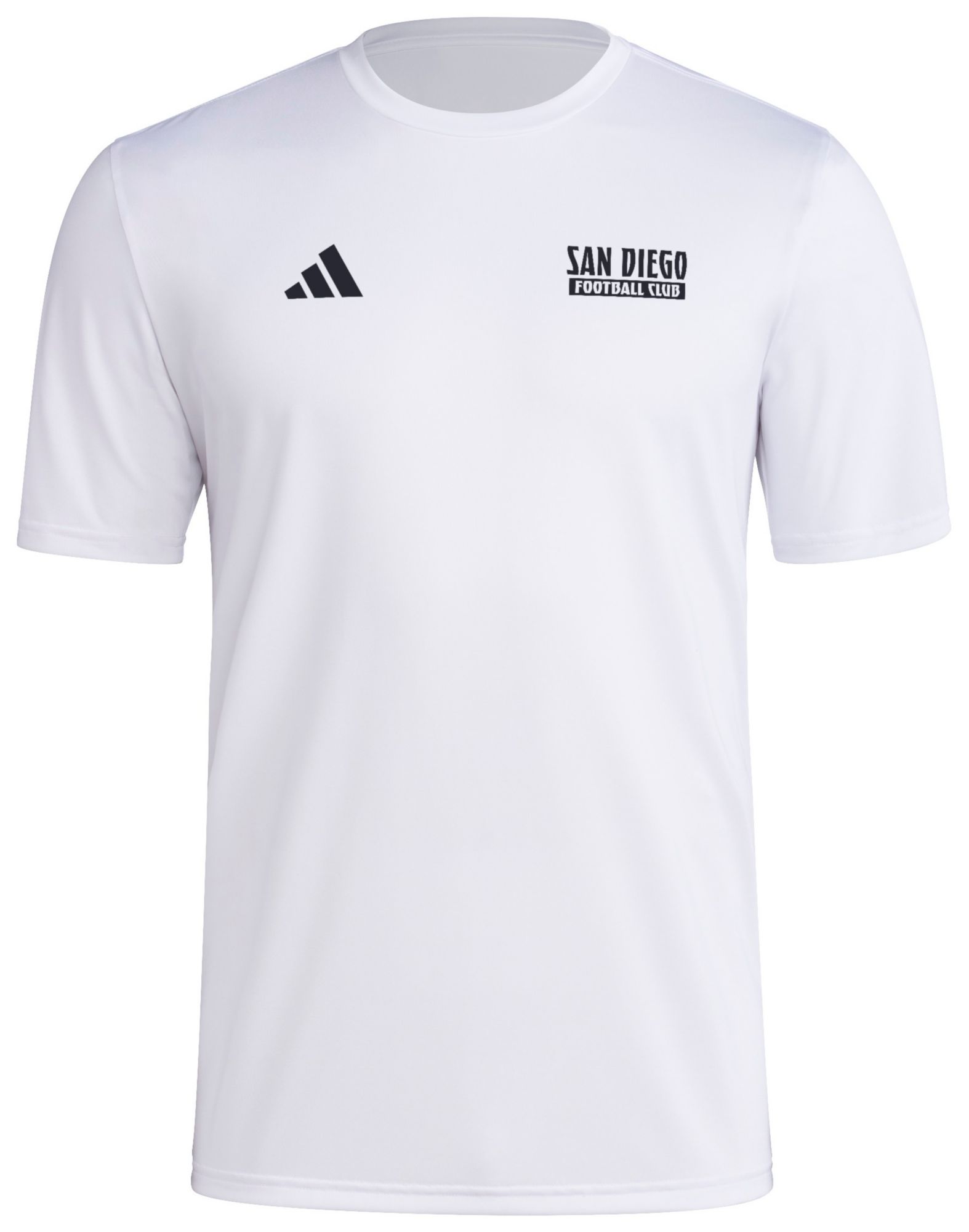 adidas Men's San Diego FC 2025 White Local Warp T-Shirt product image