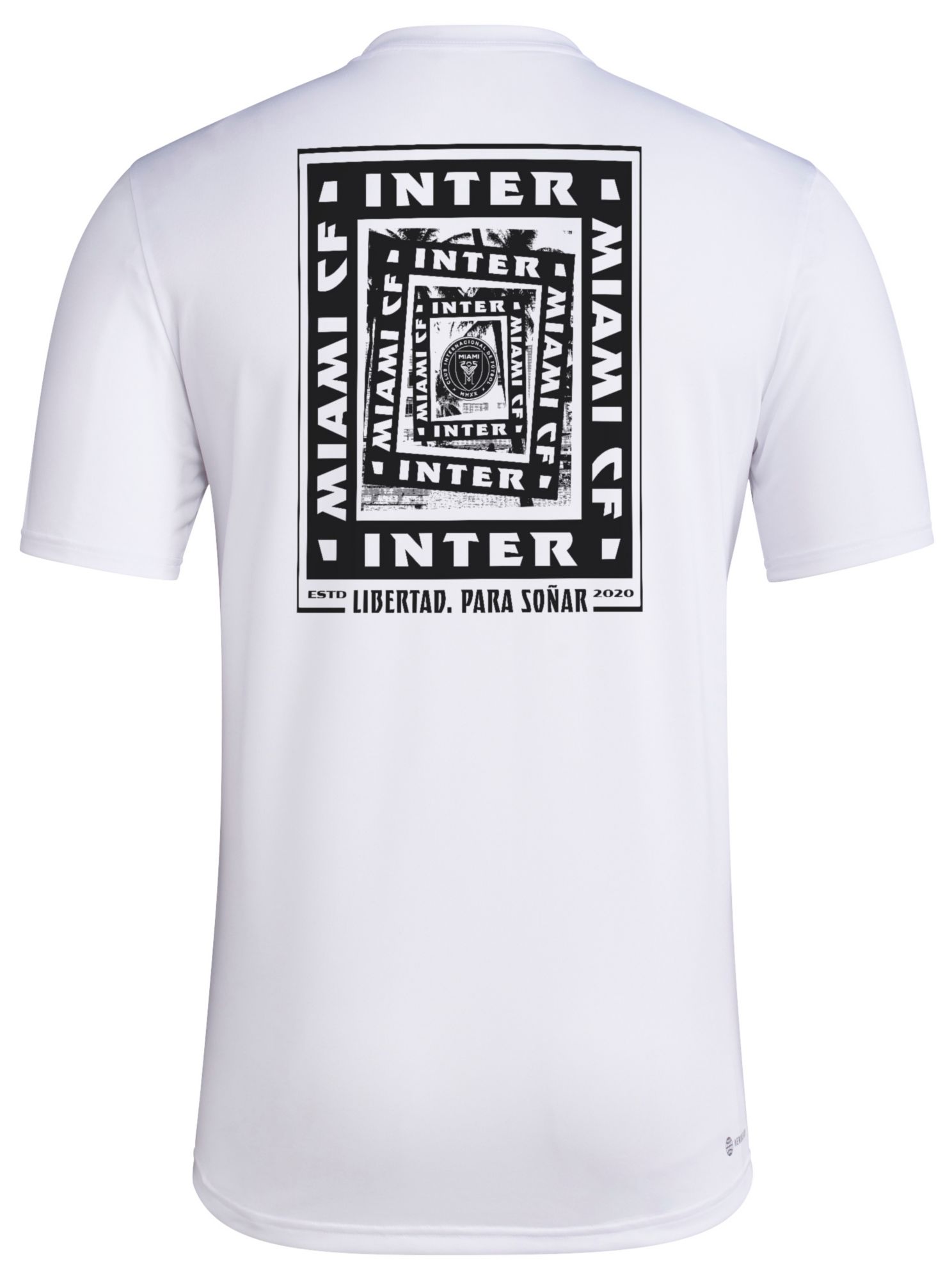 adidas Men's Inter Miami CF White T-Shirt product image