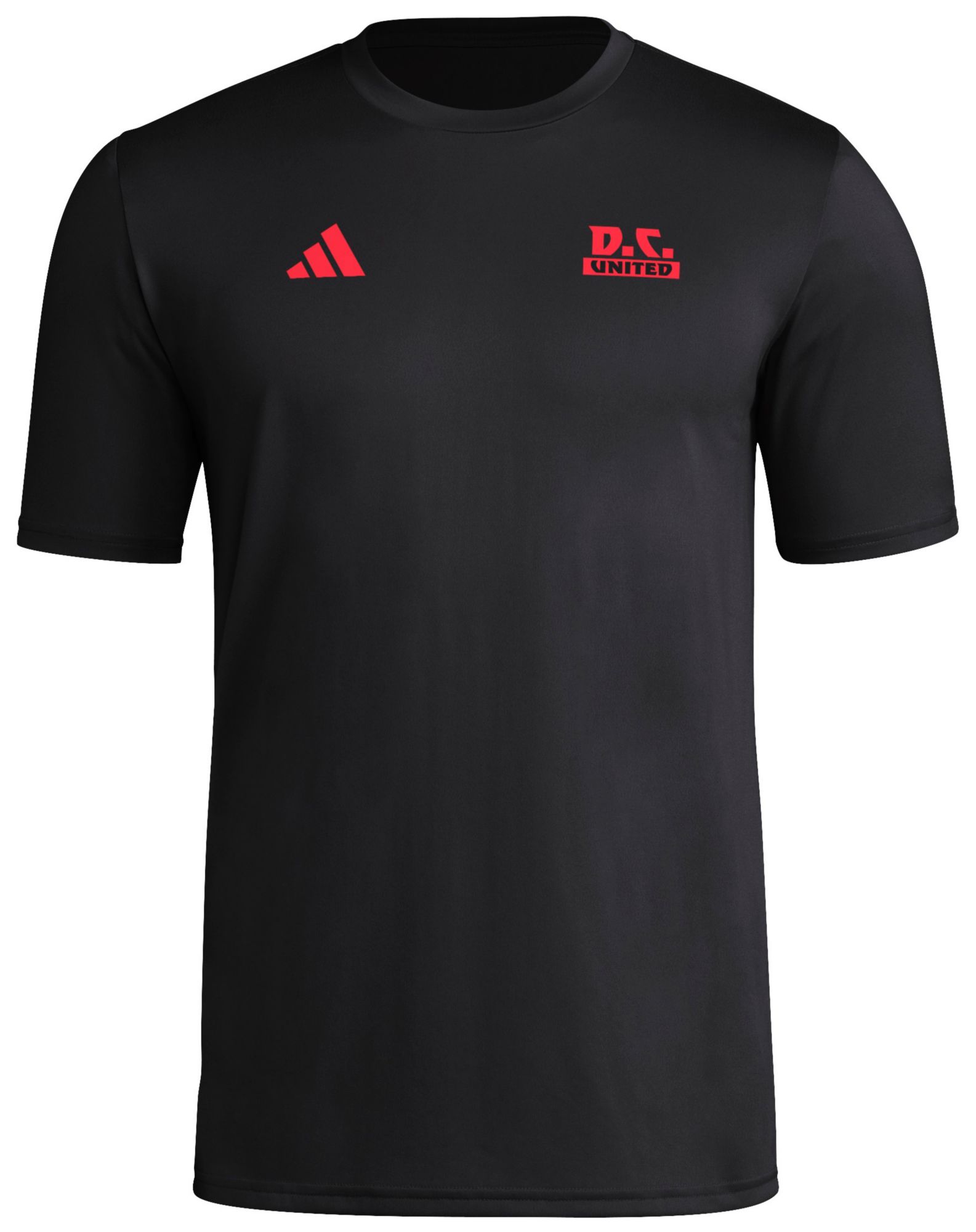 adidas Men's D.C. United 2025 Black Local Warp T-Shirt product image