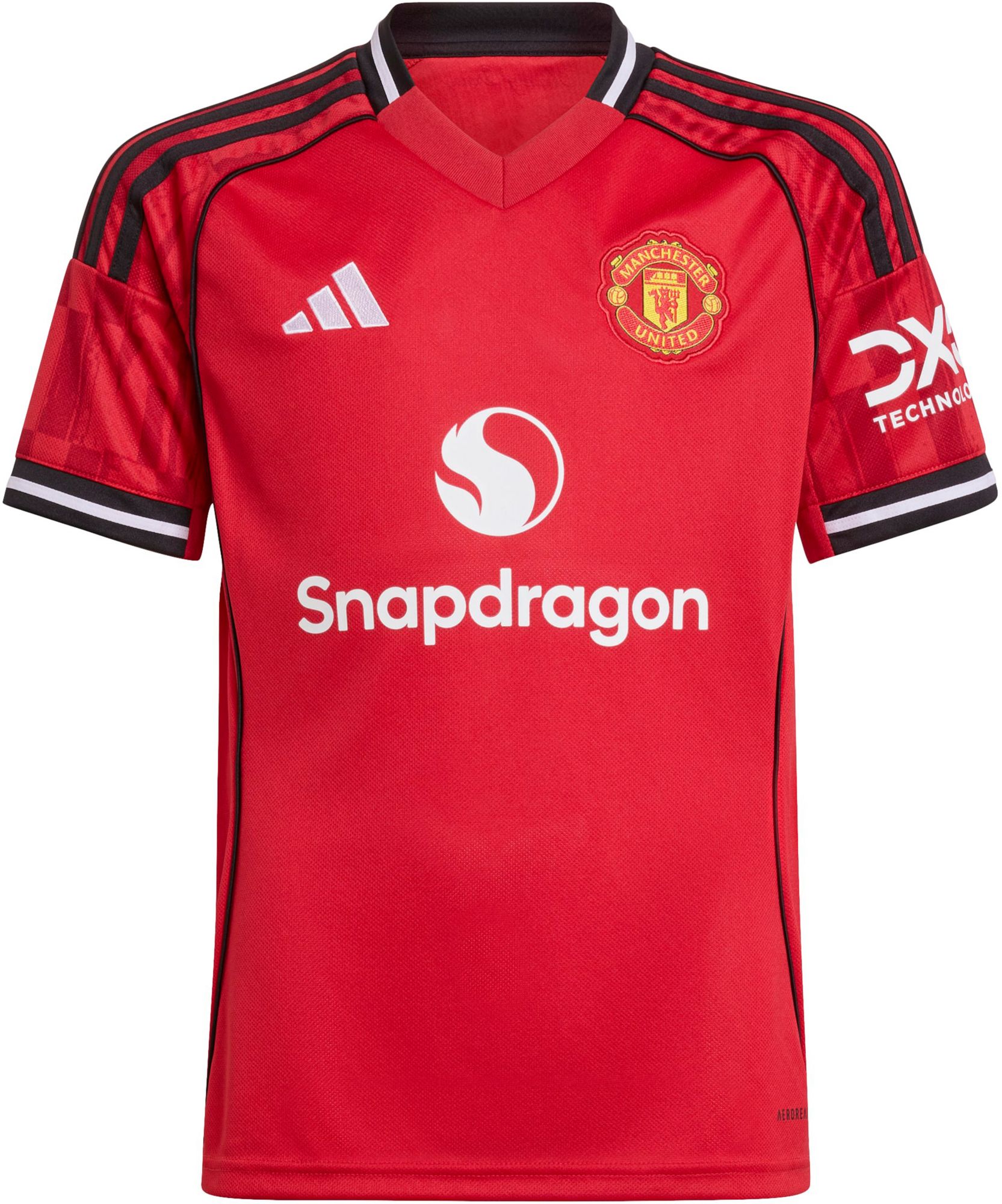 adidas Youth Manchester United 2025 Red Home Replica Jersey product image