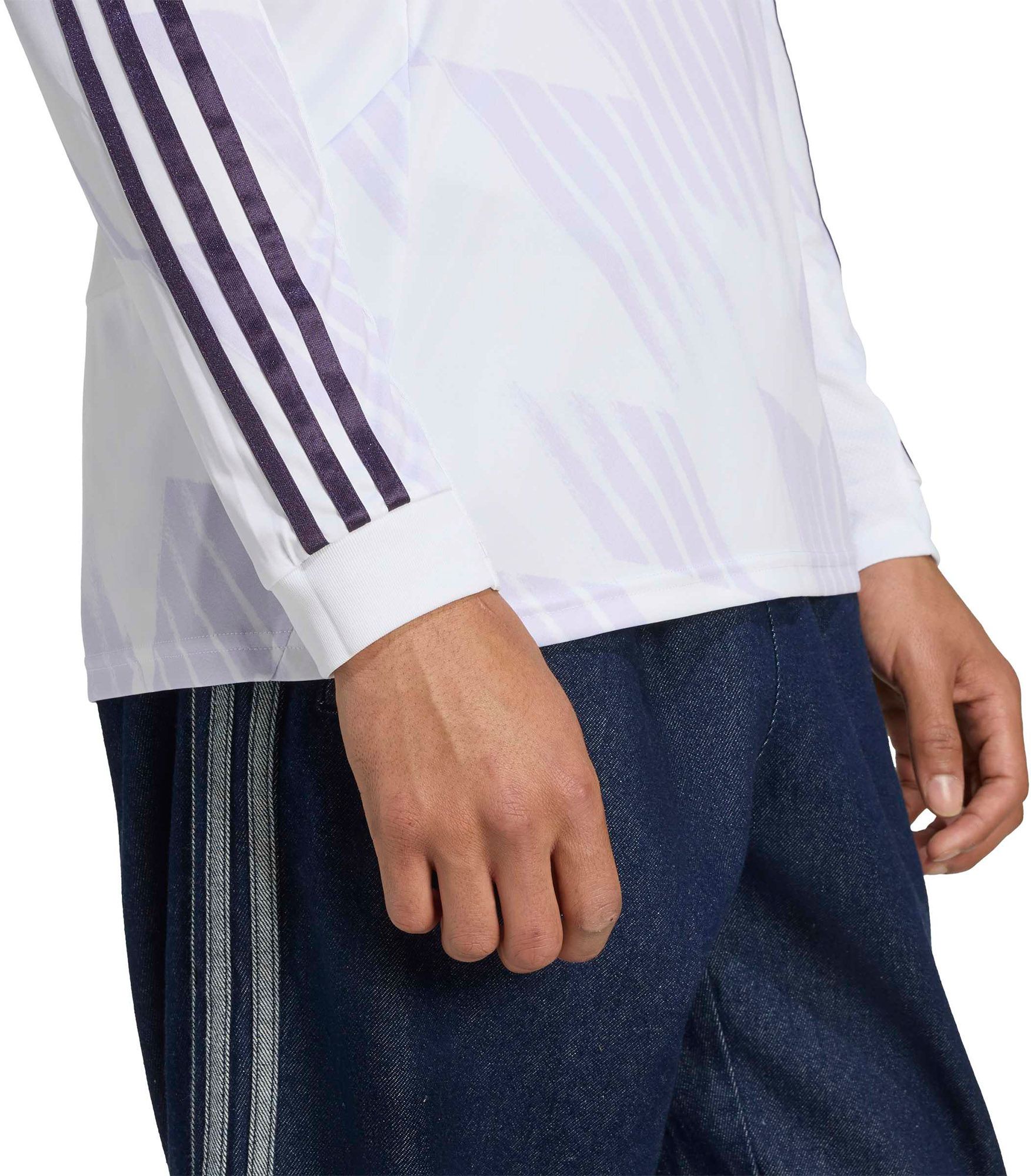 adidas Adult Manchester United 2025-26 White Away Replica Jersey product image