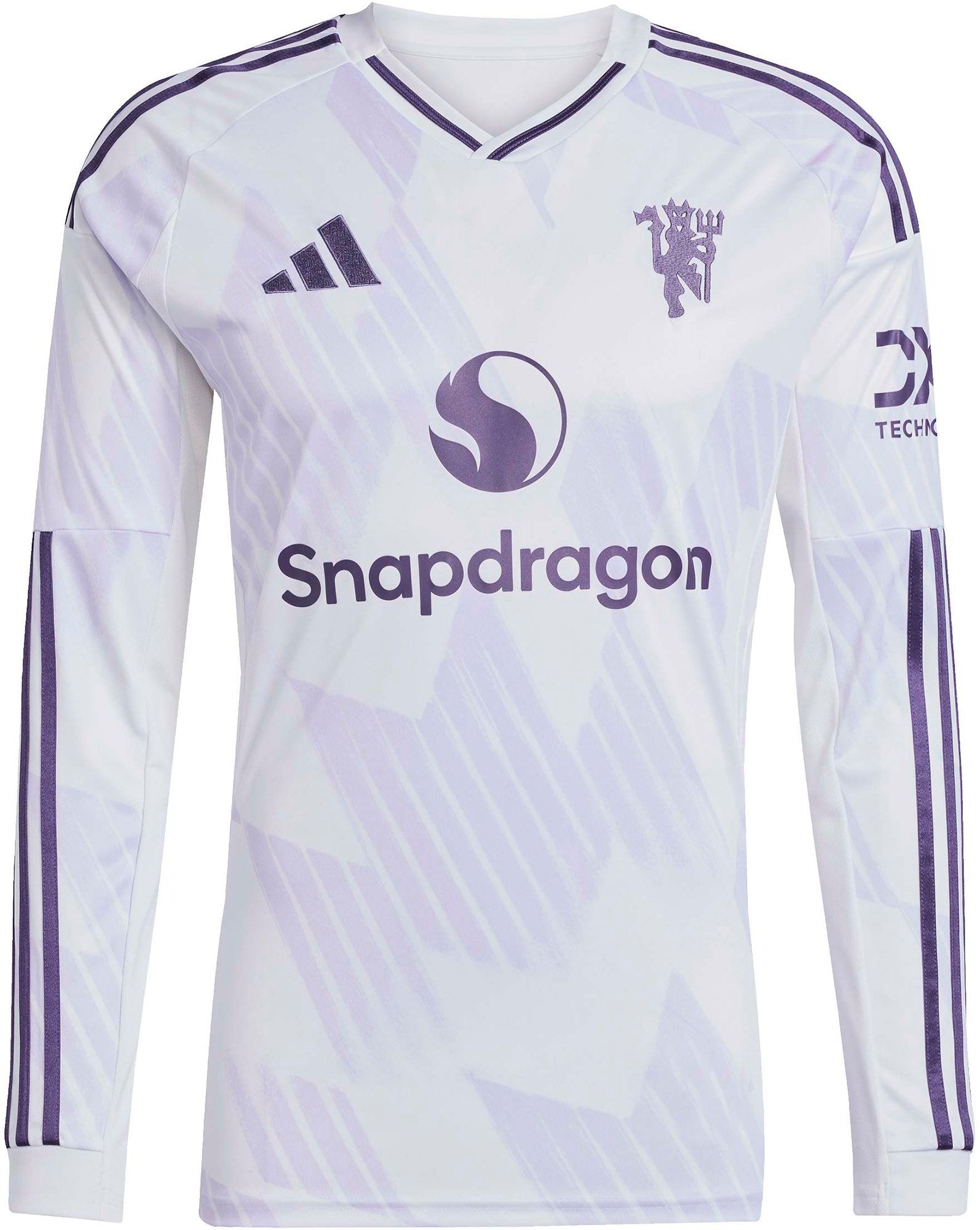 adidas Adult Manchester United 2025-26 White Away Replica Jersey product image