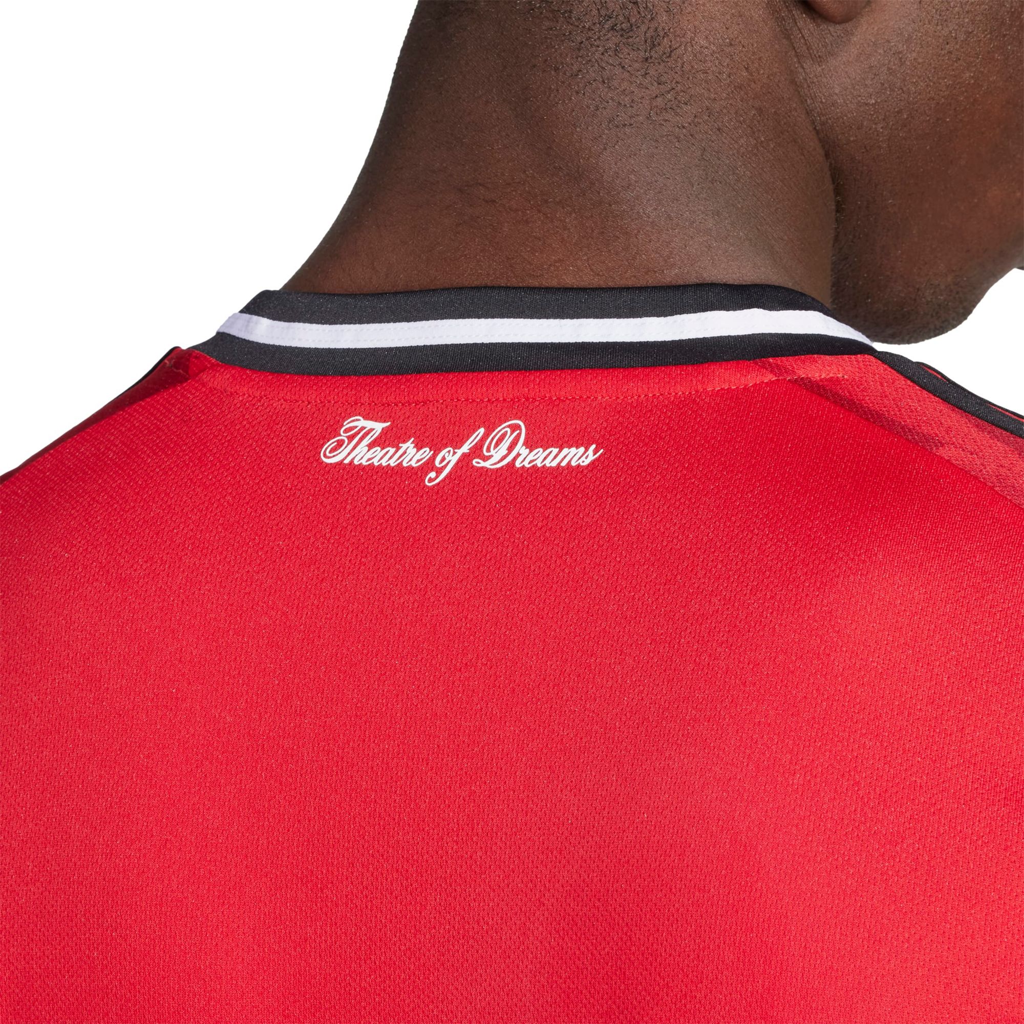 adidas Adult Manchester United 2025 Red Home Long Sleeve Replica Jersey product image