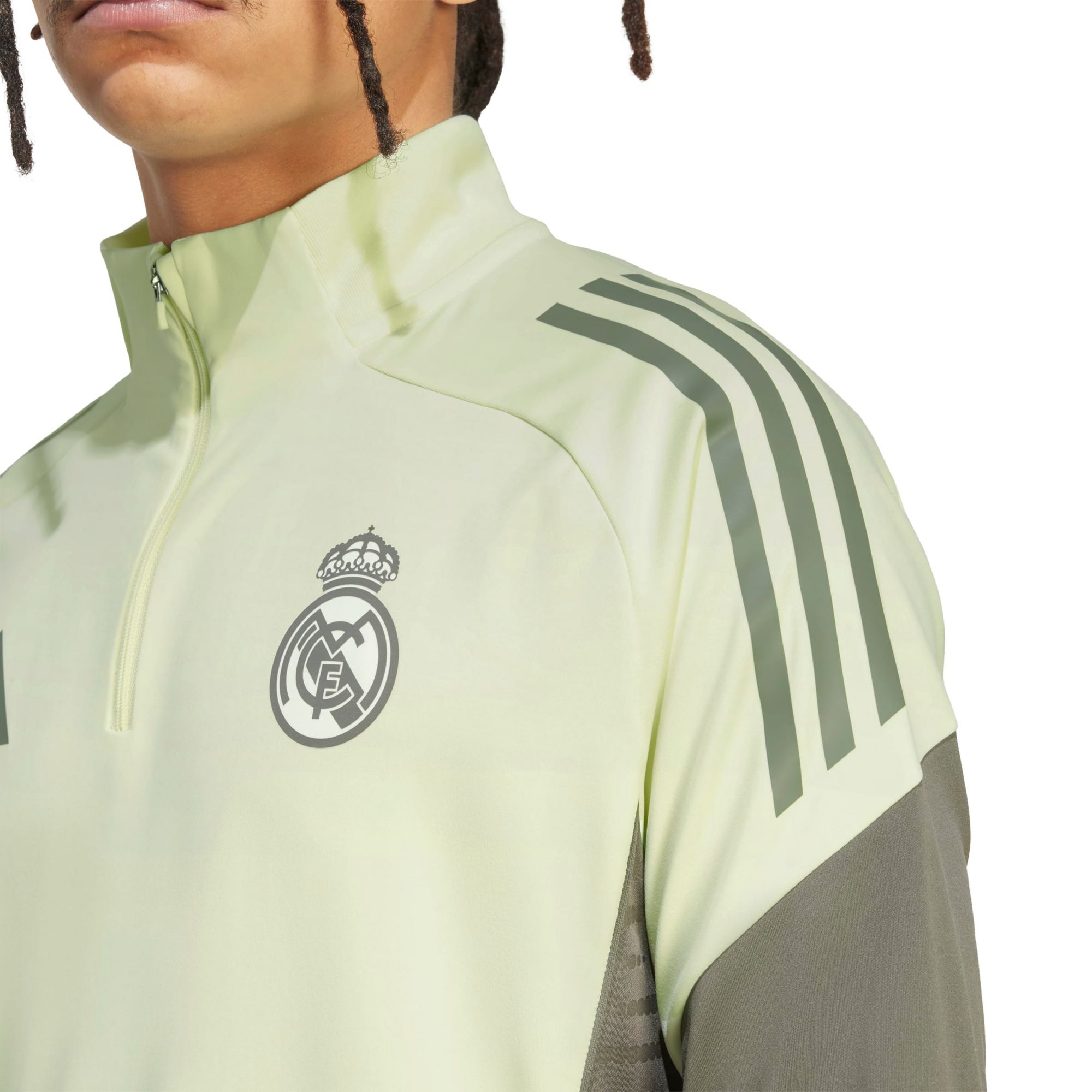 adidas Men's Real Madrid 2025 Green Full-Zip Training Jacket product image