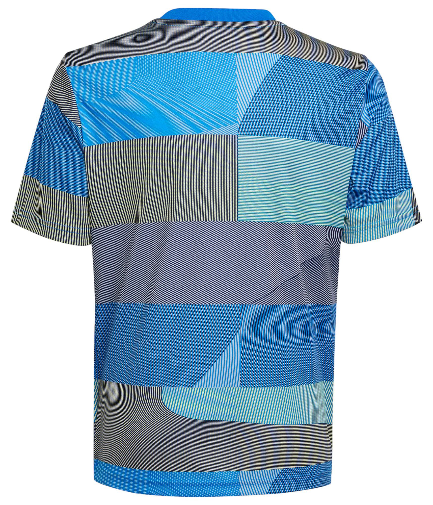 adidas Youth Real Madrid 2025 Blue Home Prematch Jersey product image