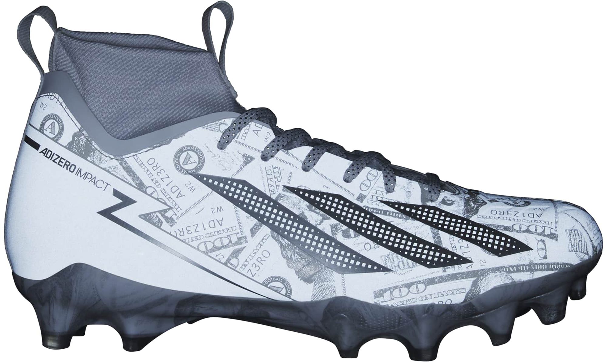 adidas adizero Impact II Currency Mid Football Cleats product image