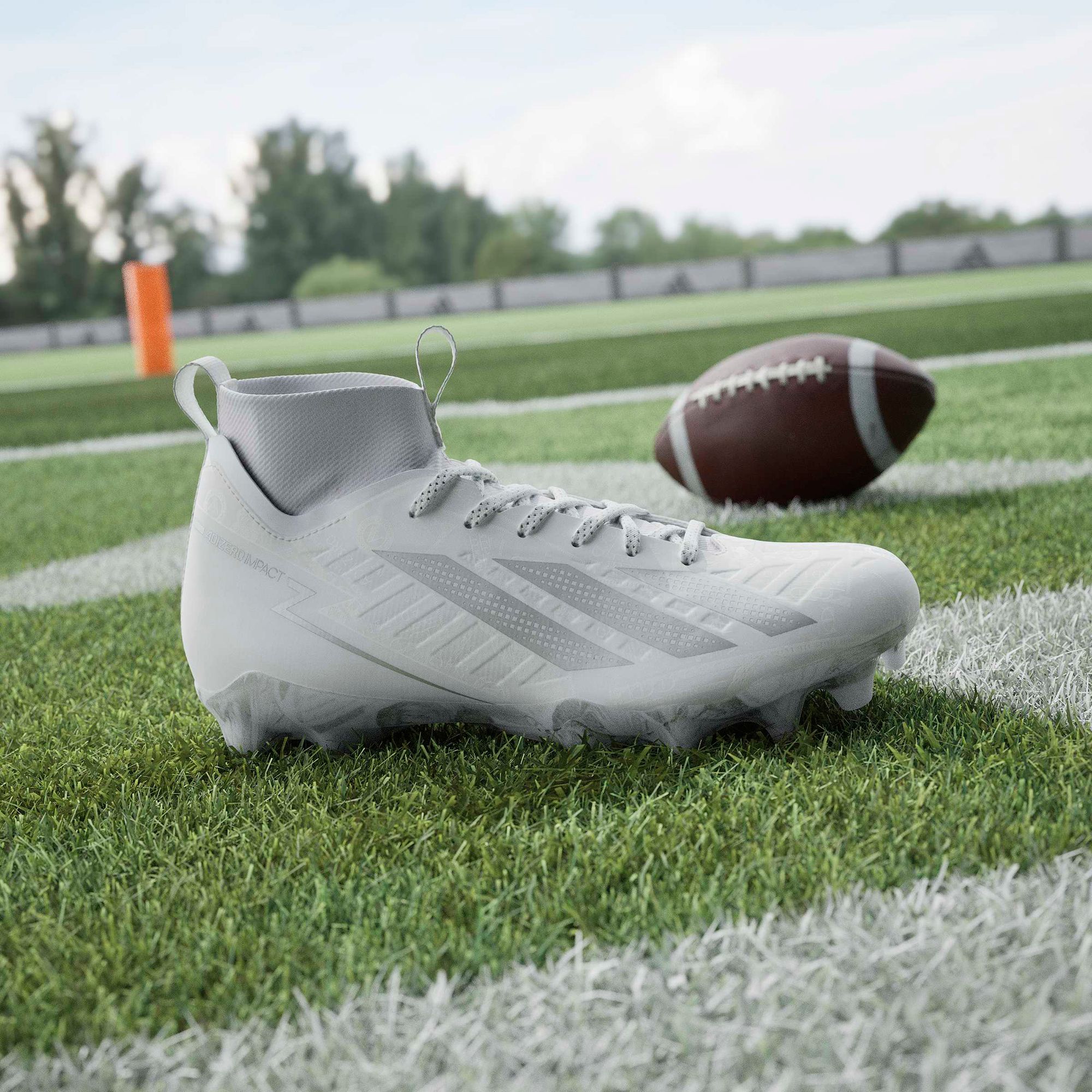 adidas adizero Impact II Currency Mid Football Cleats product image