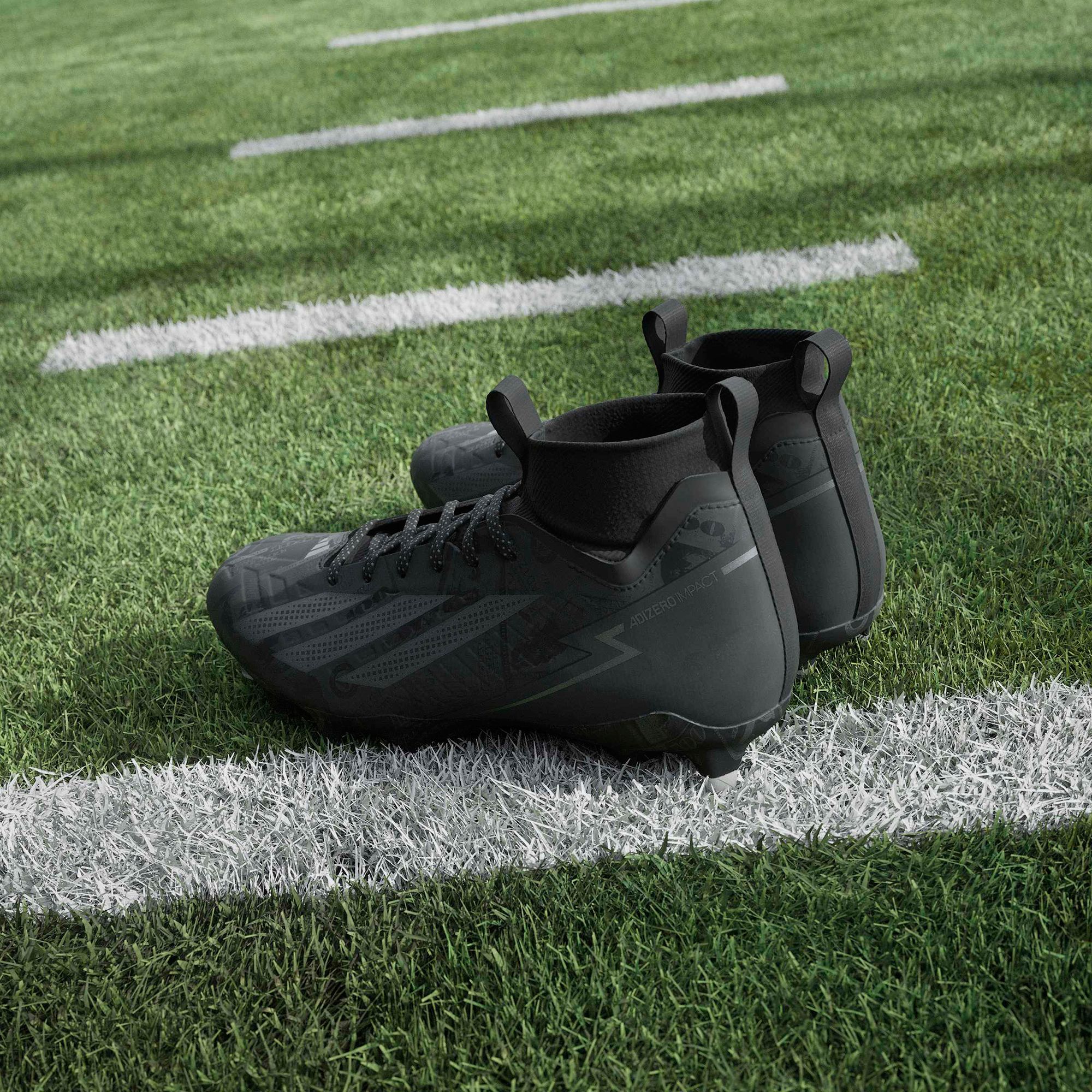 adidas adizero Impact II Currency Mid Football Cleats product image