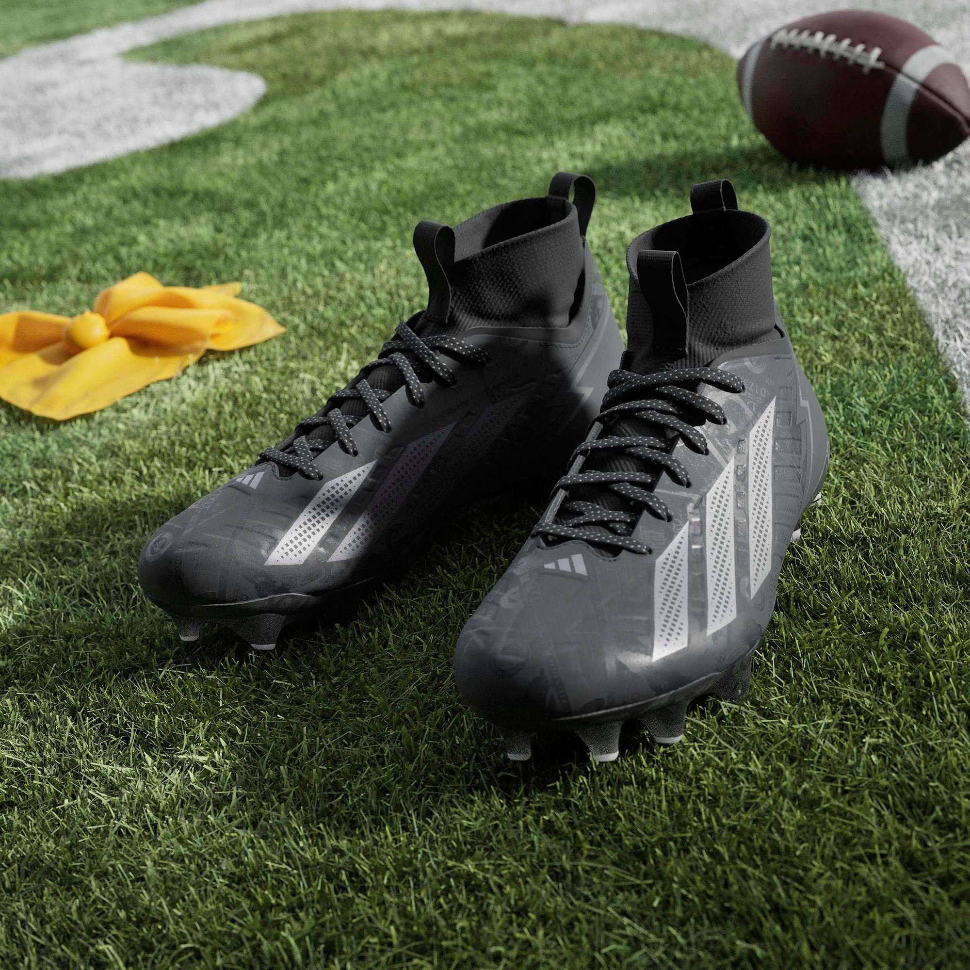adidas adizero Impact II Currency Mid Football Cleats product image