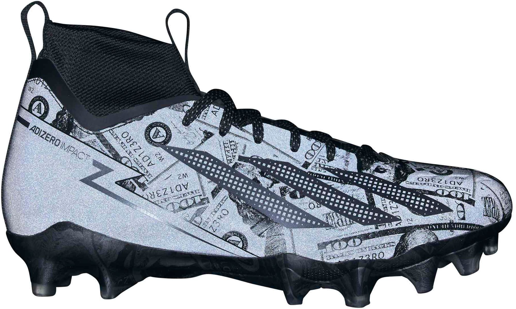 adidas adizero Impact II Currency Mid Football Cleats product image
