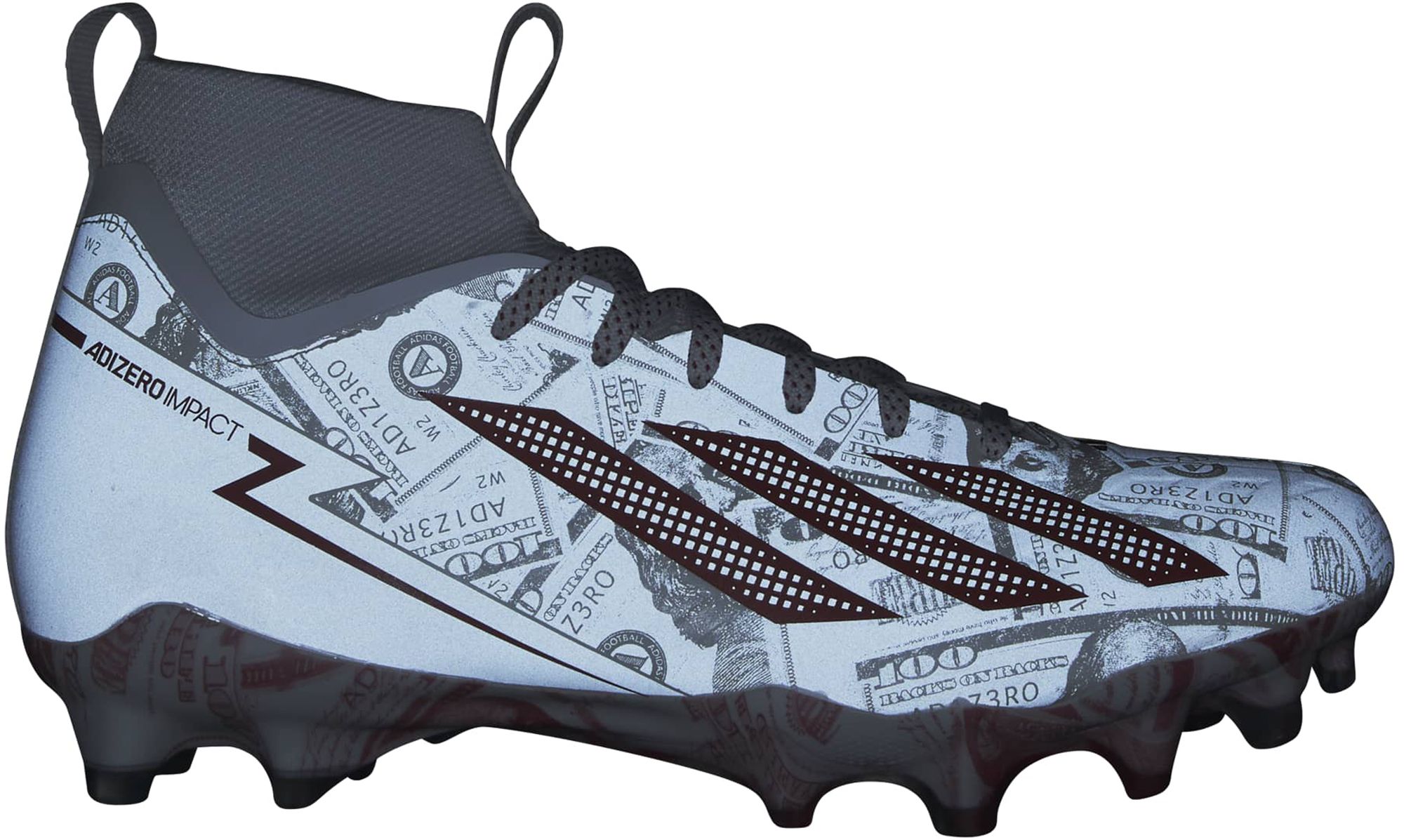 adidas adizero Impact II Currency Mid Football Cleats product image