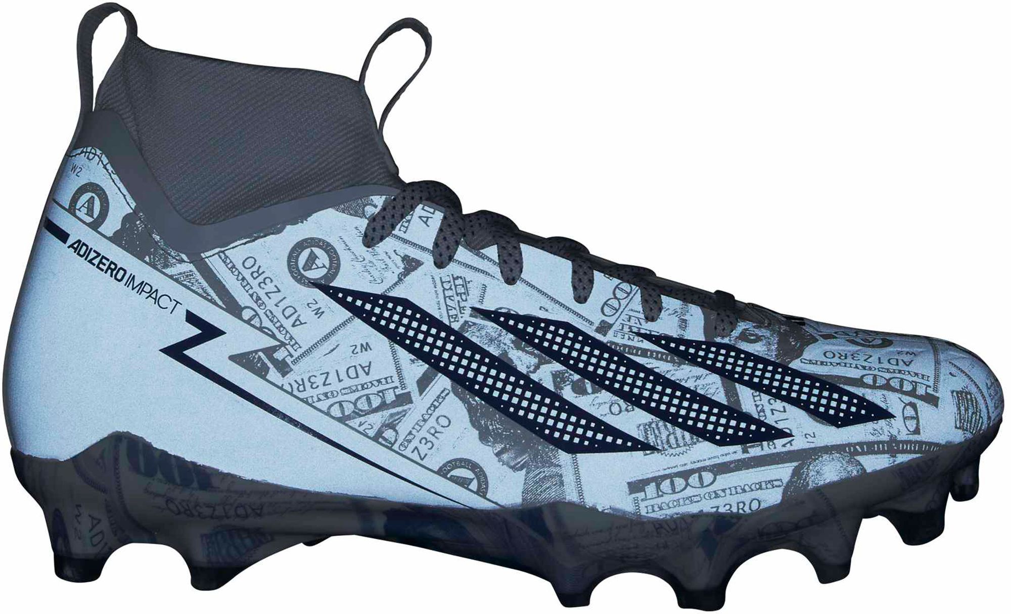 adidas adizero Impact II Currency Mid Football Cleats product image