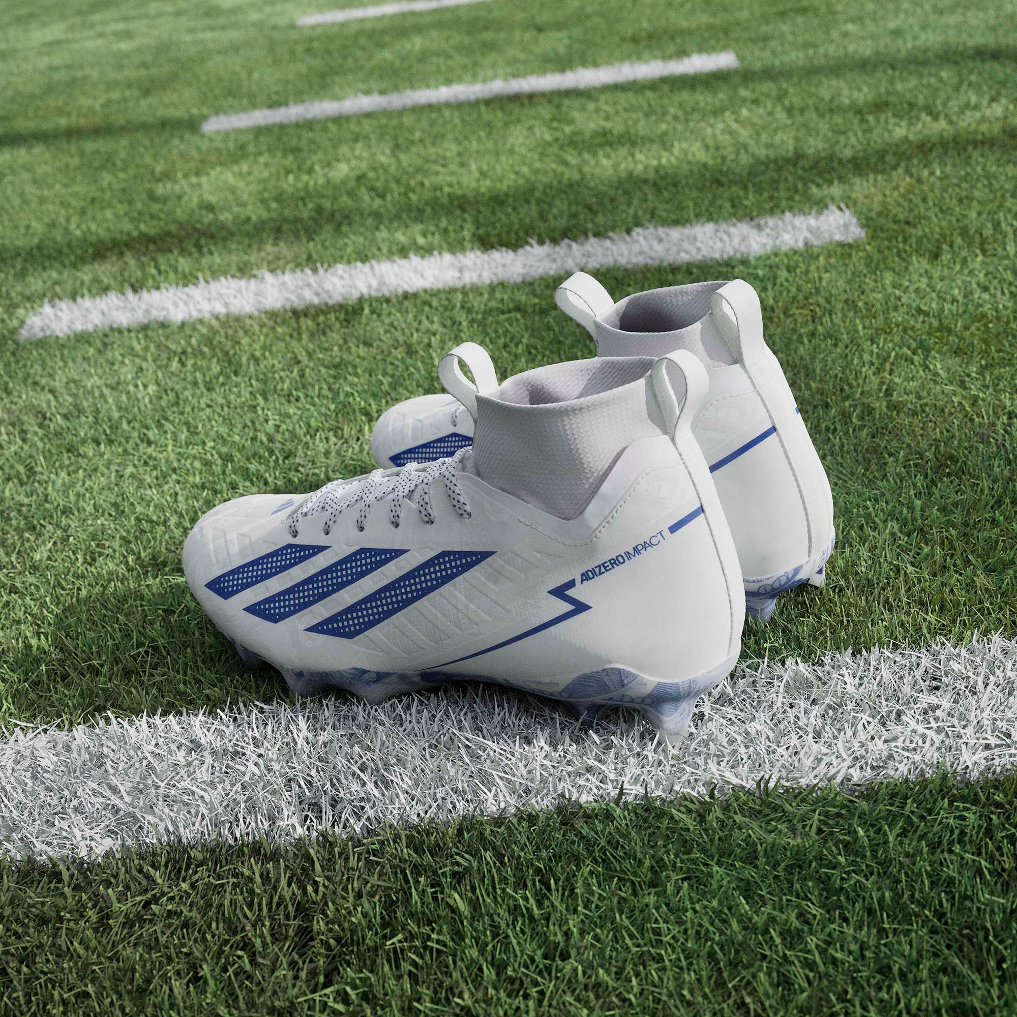 adidas adizero Impact II Currency Mid Football Cleats product image
