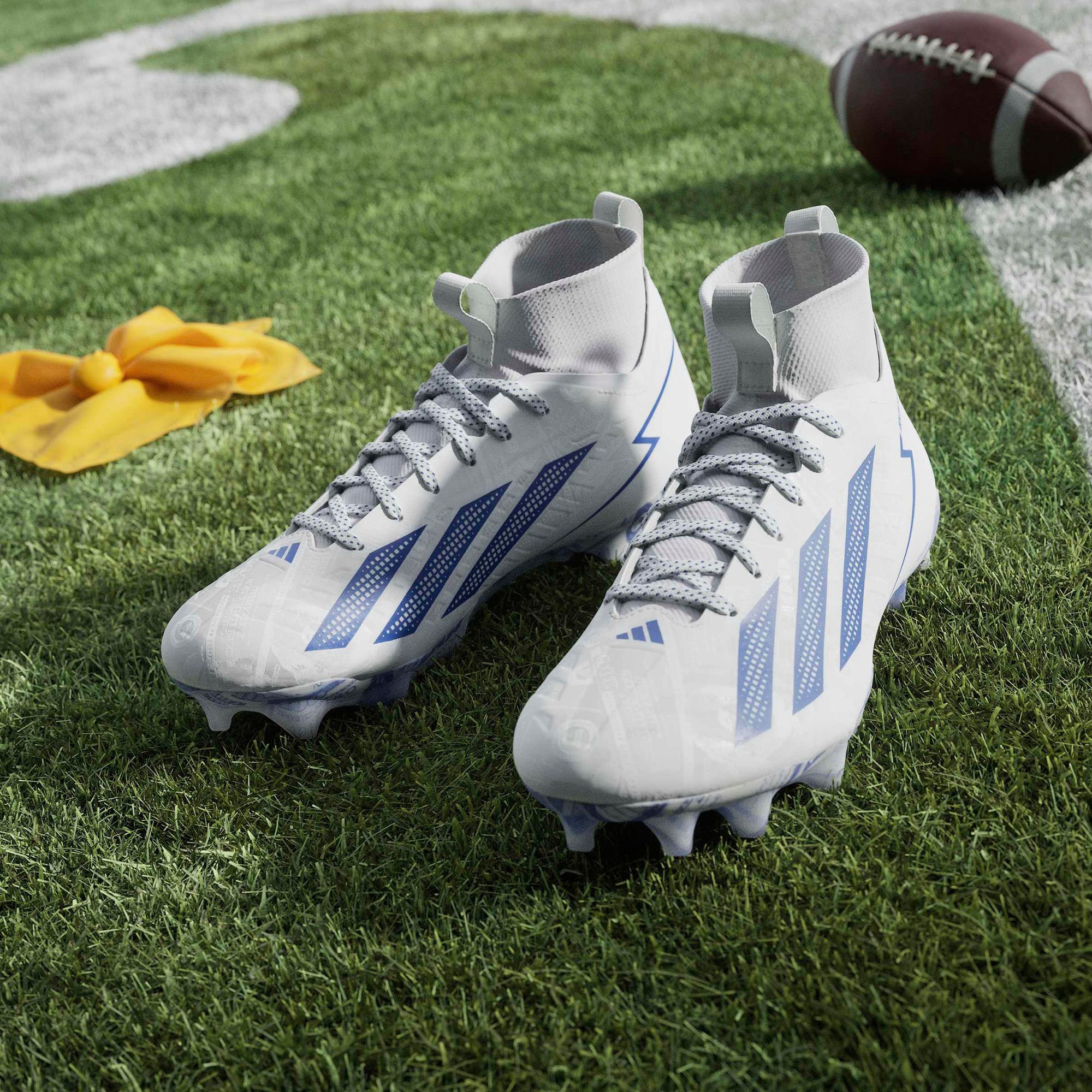 adidas adizero Impact II Currency Mid Football Cleats product image