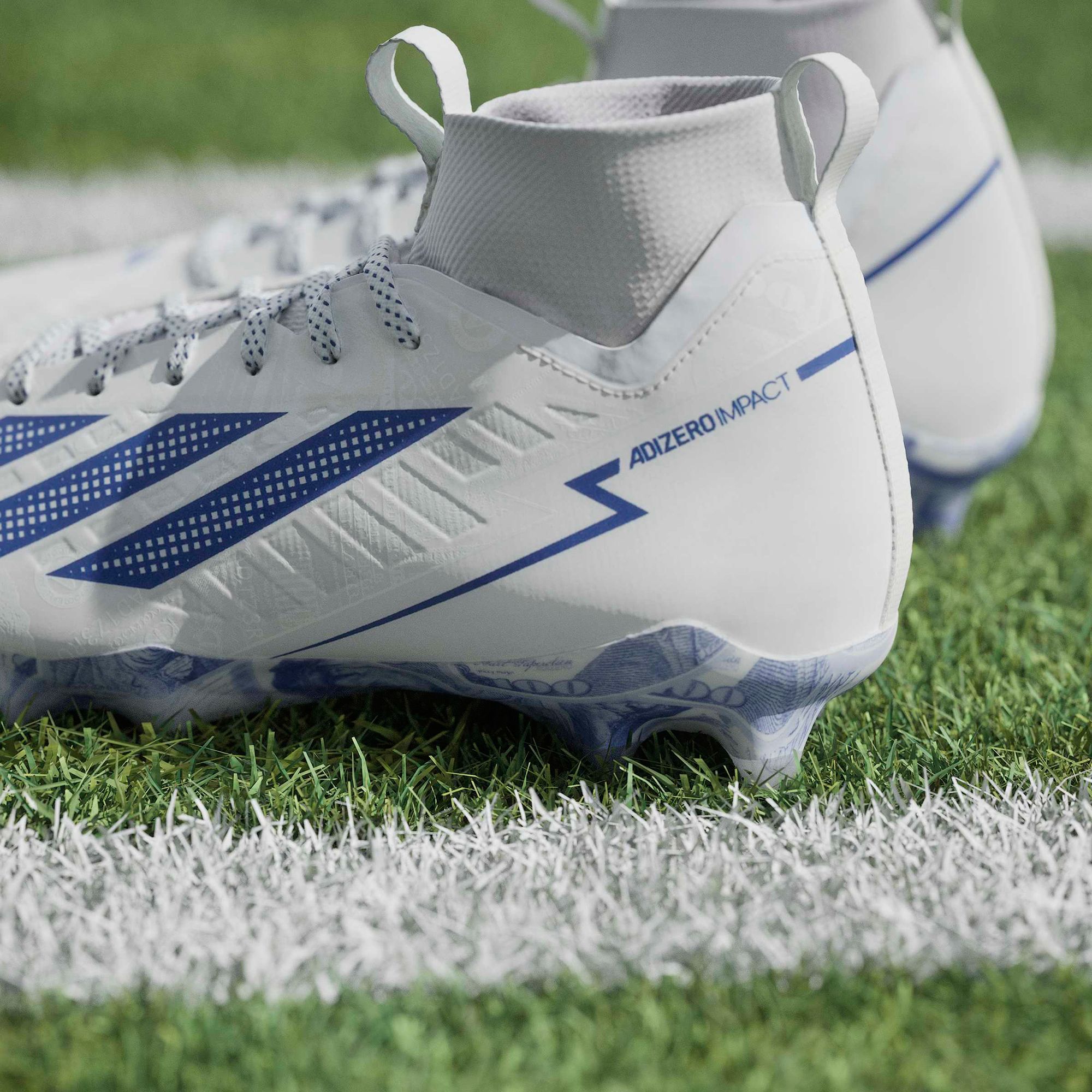 adidas adizero Impact II Currency Mid Football Cleats product image