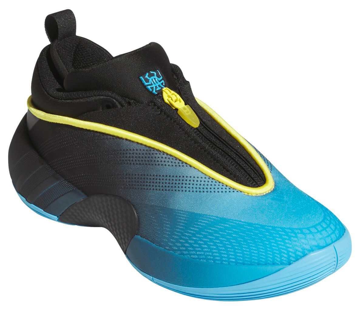 adidas Kids' Grade School D.O.N. Issue #7 'Electric Blue' Basketball Shoes product image