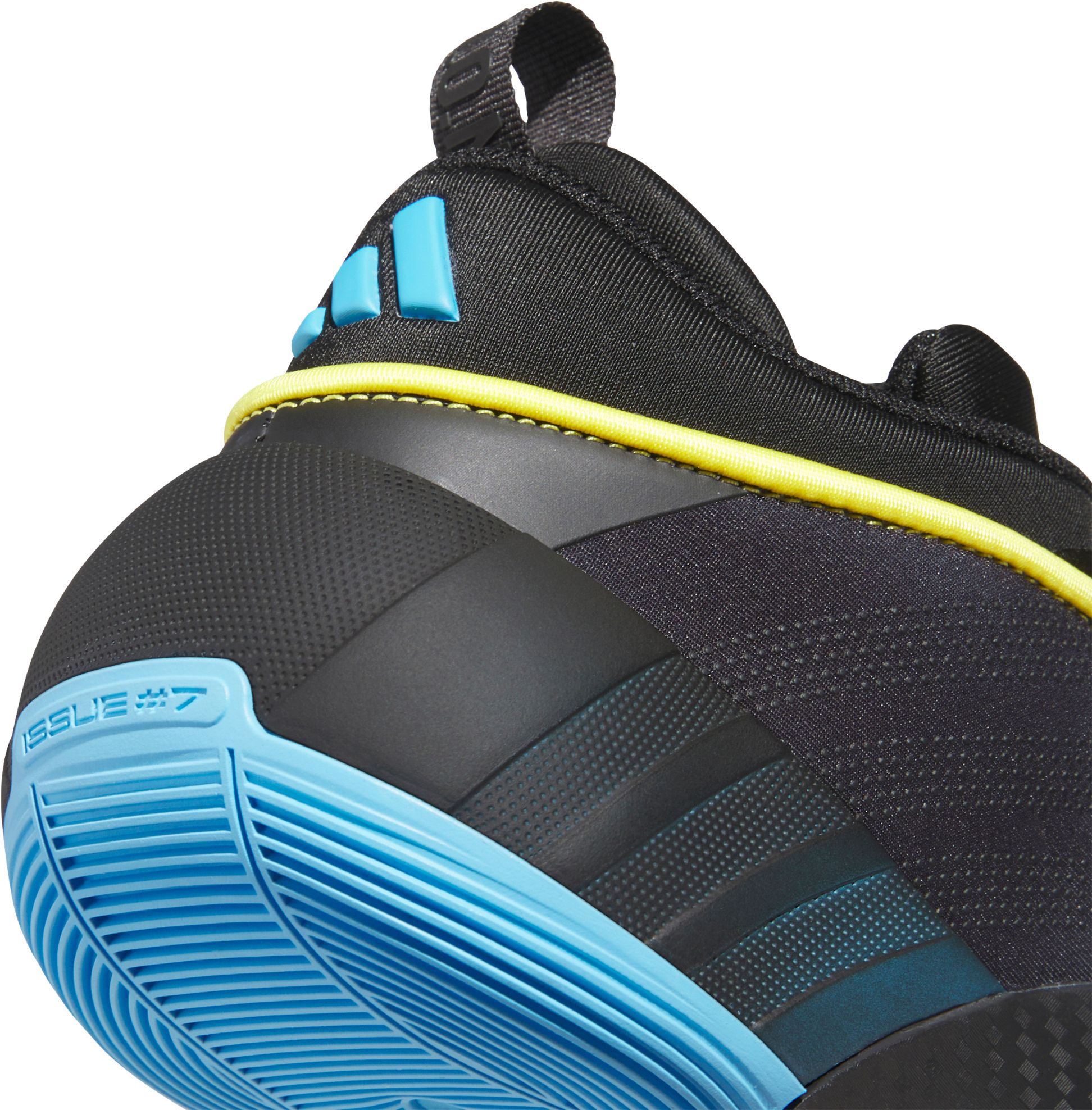 adidas Kids' Grade School D.O.N. Issue #7 'Electric Blue' Basketball Shoes product image