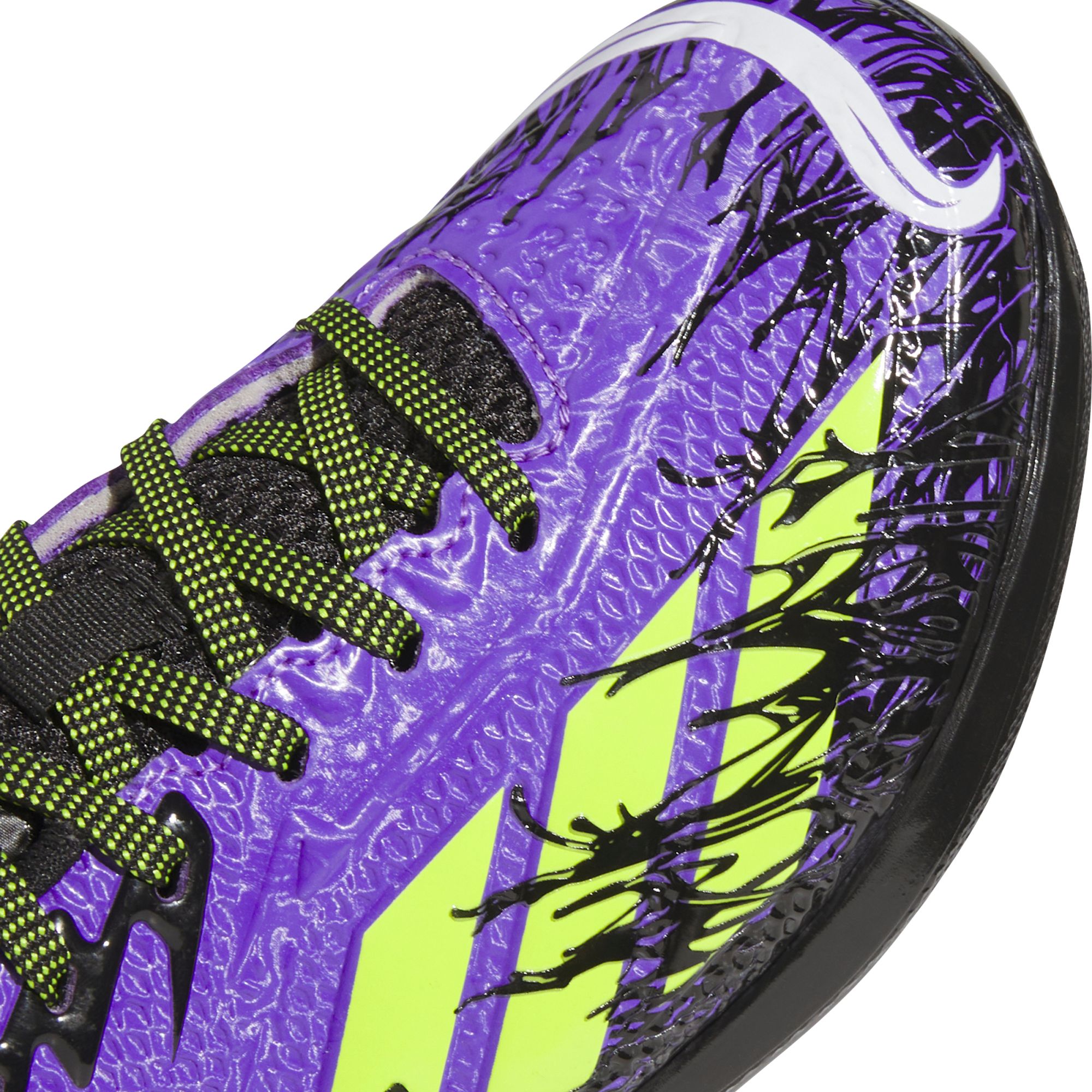 adidas Kids' Marvel adizero Electric 2.0 Venom TPU Baseball Cleats product image