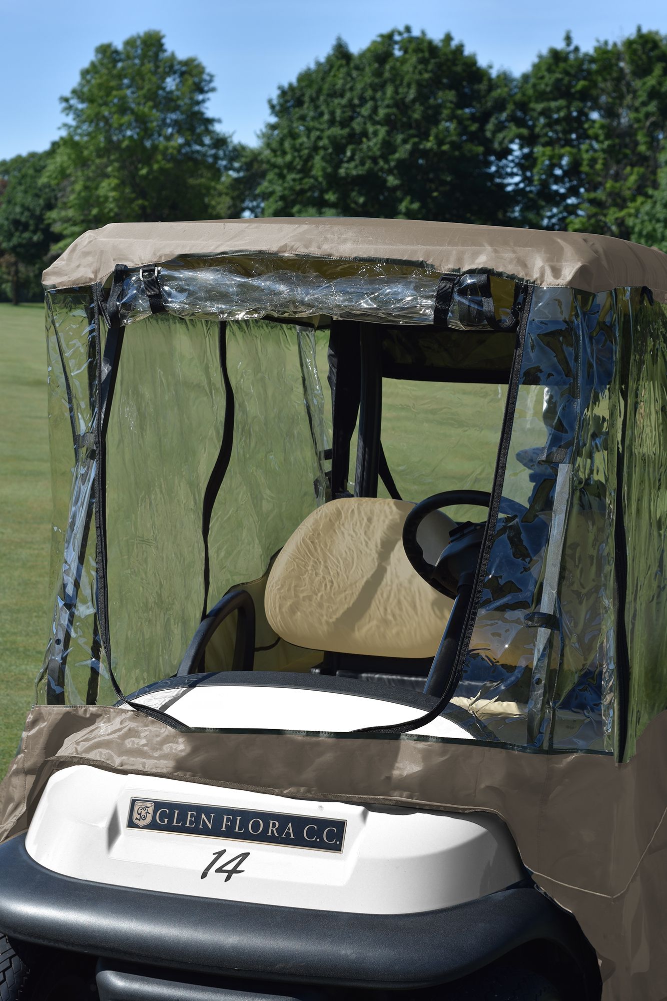 JEF World of Golf Ultimate Golf Cart Enclosure product image