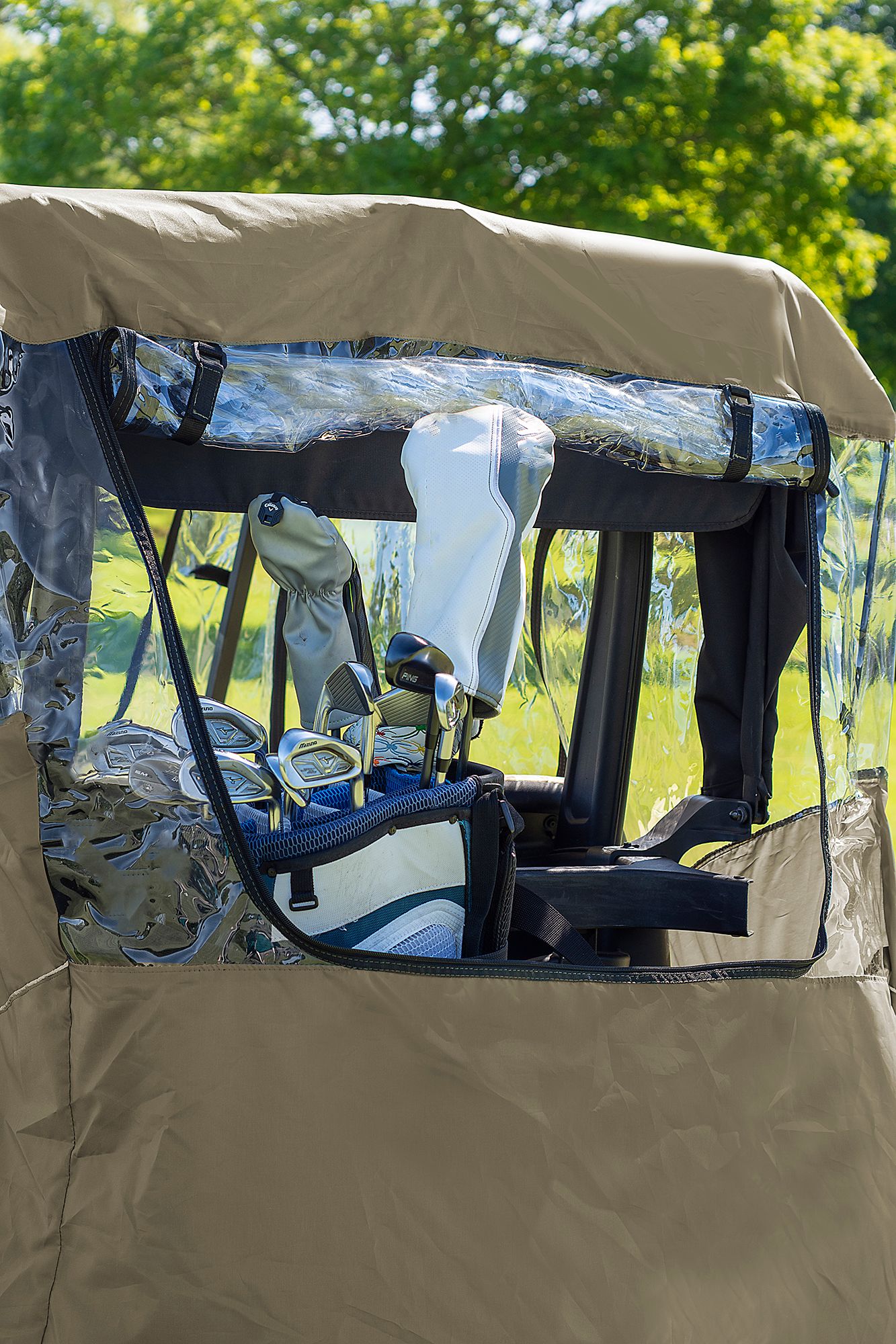 JEF World of Golf Ultimate Golf Cart Enclosure product image