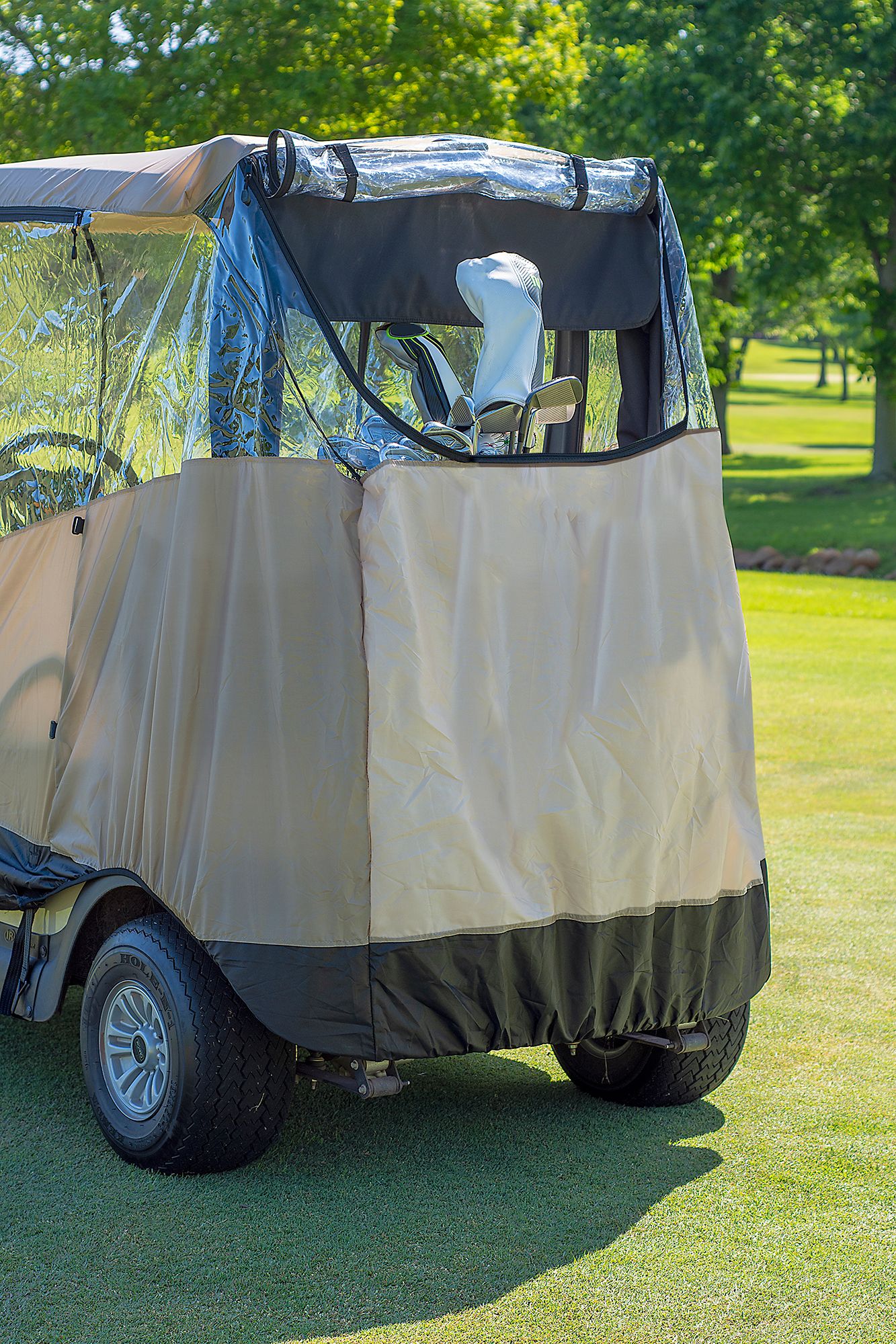 JEF World of Golf Standard Golf Cart Enclosure product image