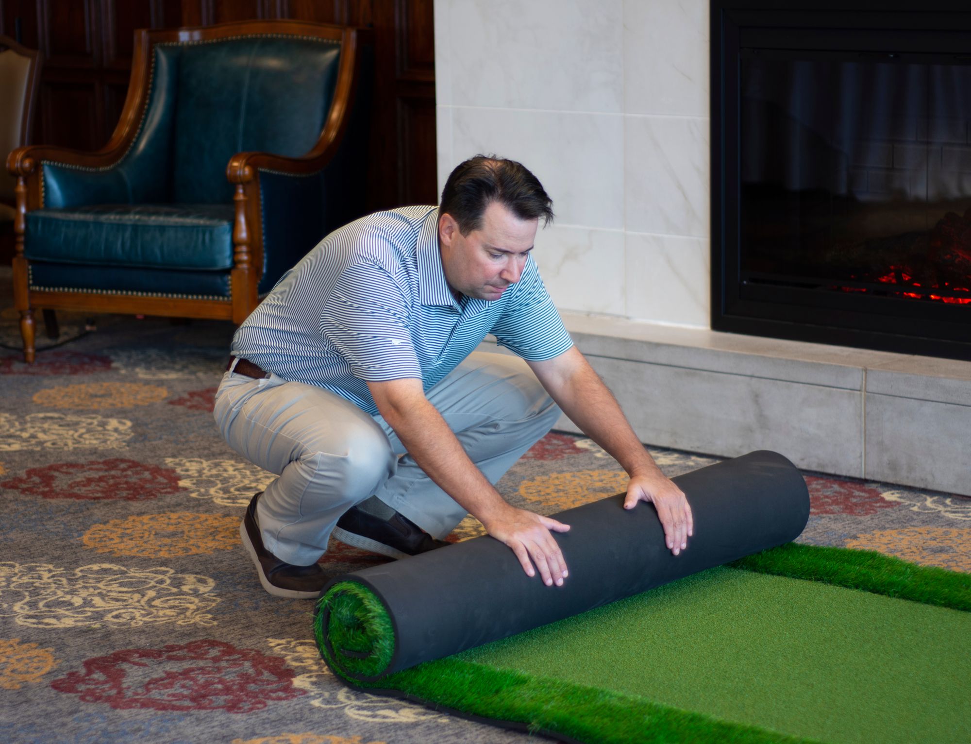 JEF World of Golf 4' x 10' Putting Mat product image