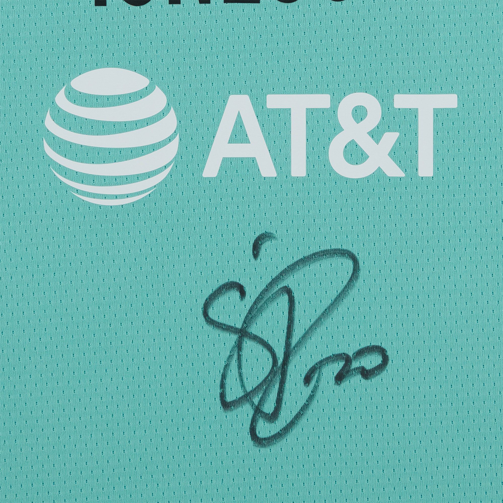 Framed WNBA New York Liberty Sabrina Ionescu #20 Authentic Autographed Jersey (Framed under glass, double-matted $250 value) product image