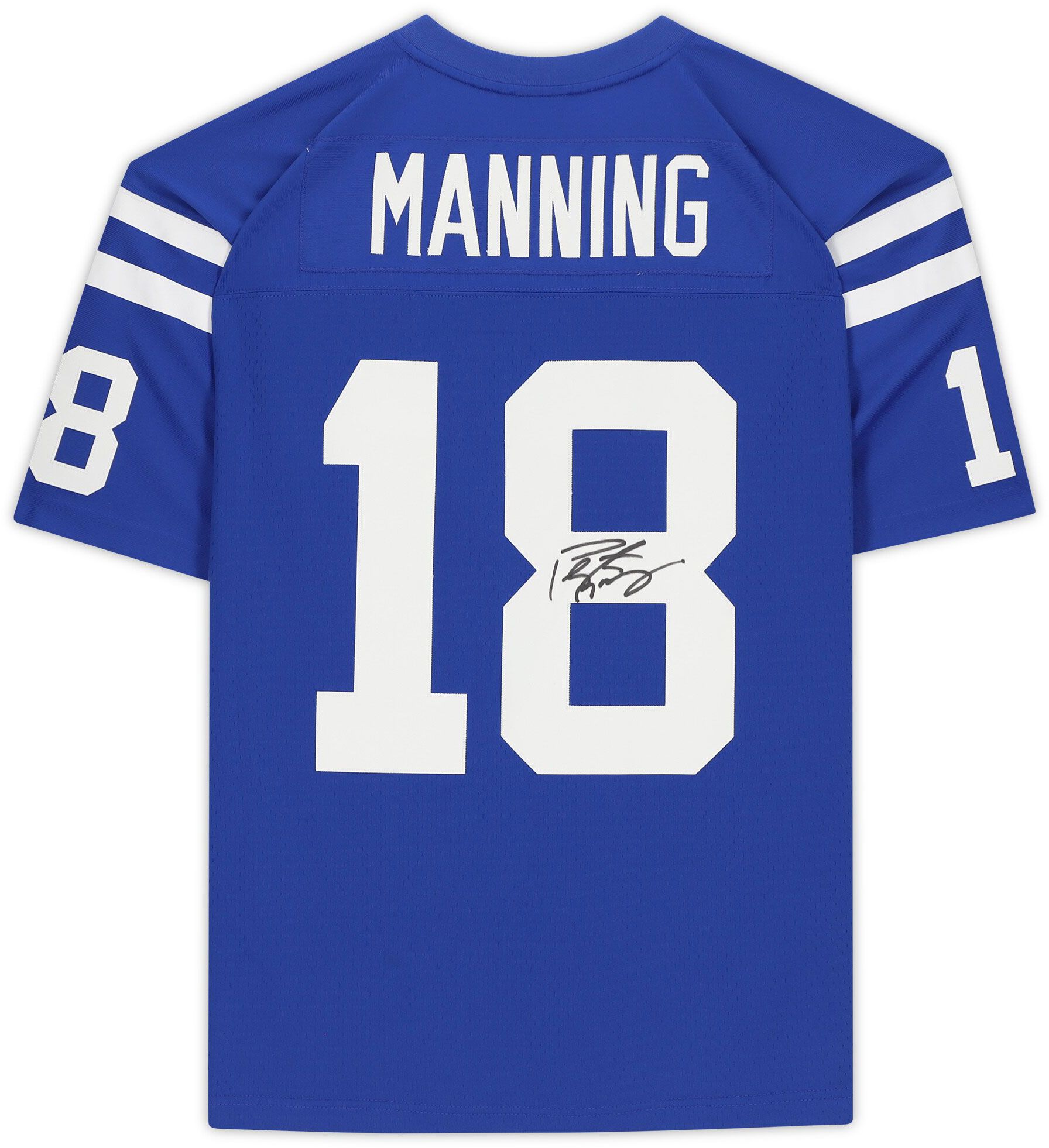 Framed NFL Indianapolis Colts Peyton Manning #18 Authentic Autographed Jersey (Framed under glass, double-matted $250 value) product image