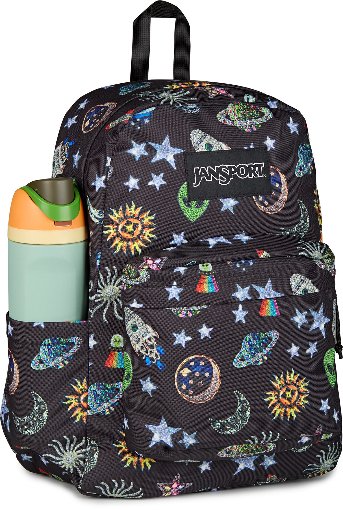 can guys wear jansport superbreak backpack Plus Jansport SuperBreak Plus classic backpack with internal laptop sleeve and side water bottle pocket JanSport SuperBreak Plus Lemon Ice