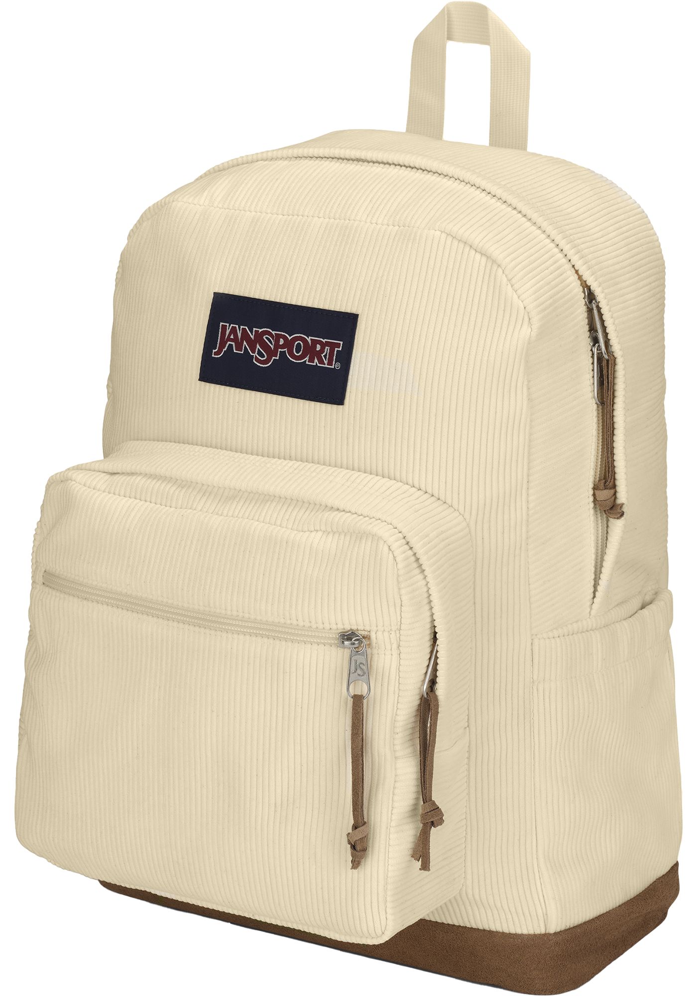 Beige jansport backpack on sale