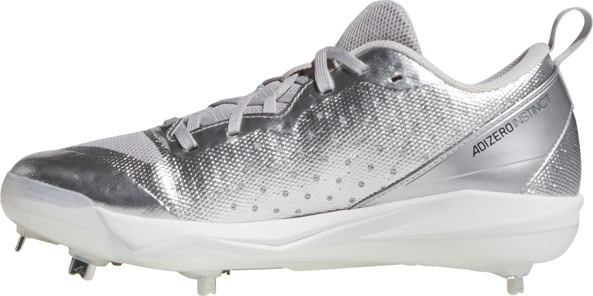 adidas Women's adizero Instinct Silver Speed Metal Fastpitch Softball Cleats product image