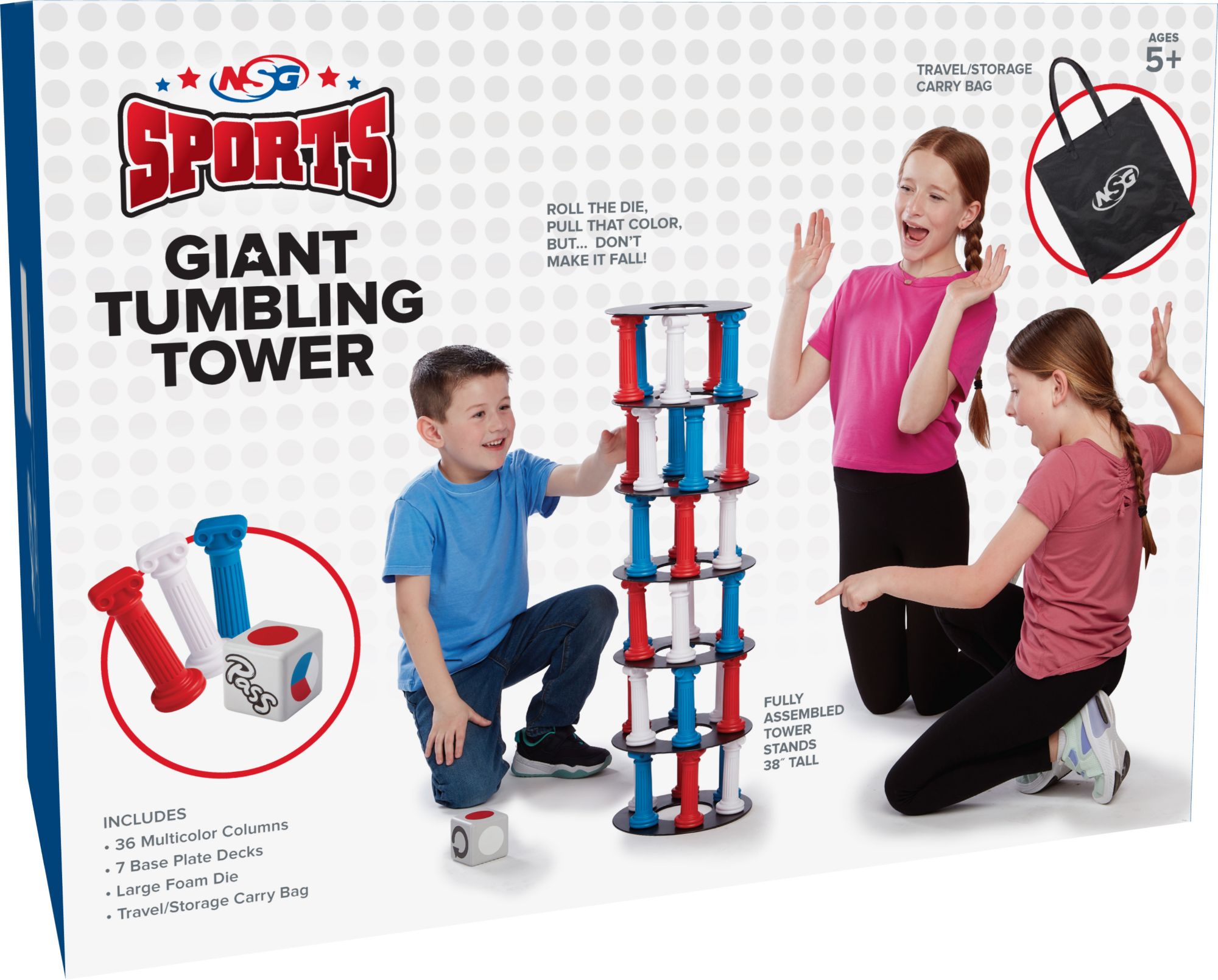 National Sporting Goods Giant Tumbling Tower Game product image