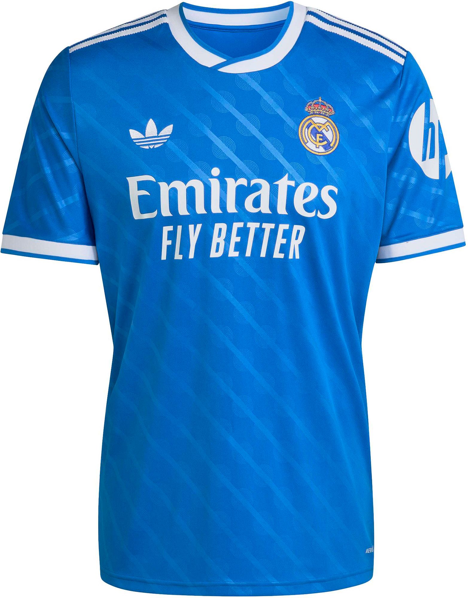 adidas Men's 2025 Real Madrid Blue Third Replica Jersey product image