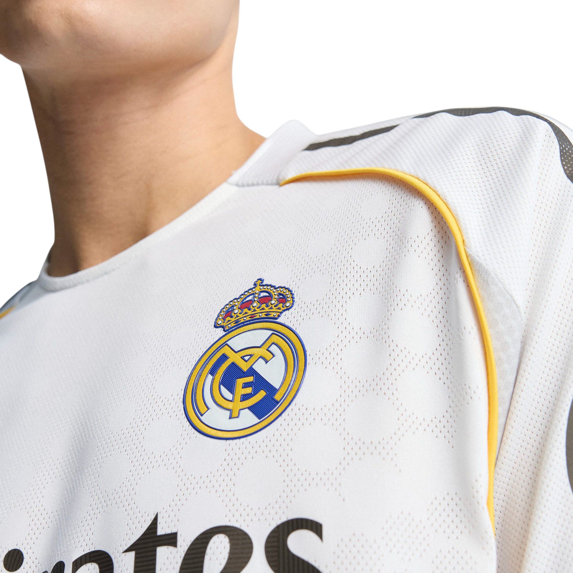 adidas Men's Real Madrid 2025 White Home Authentic Jersey product image