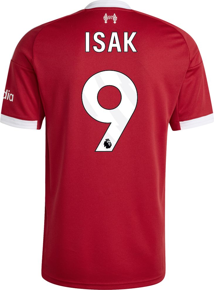 adidas Youth Liverpool FC Alexander Isak #9 2025 Home Replica Jersey product image