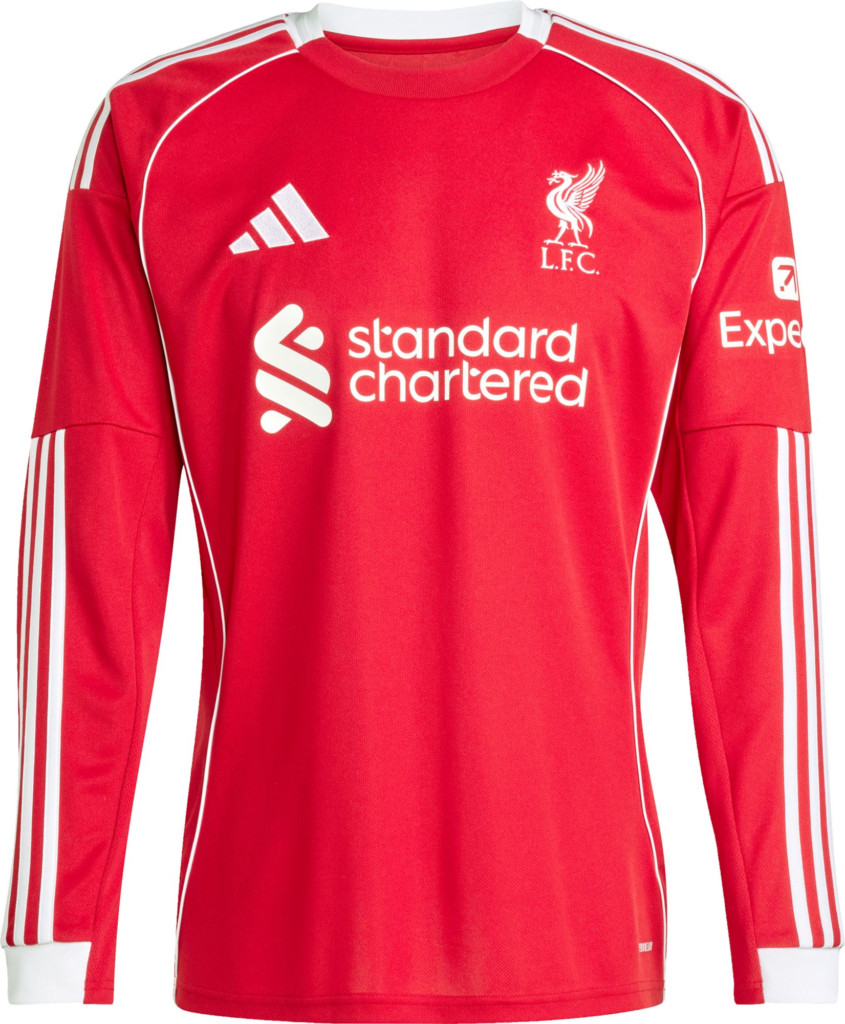 adidas Men's 2025 Liverpool Red Home Replica Jersey product image