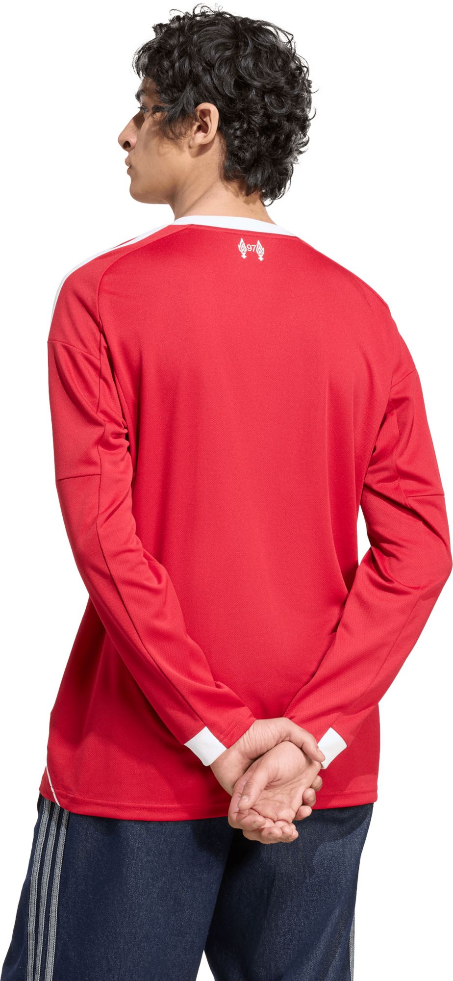 adidas Men's 2025 Liverpool Red Home Replica Jersey product image