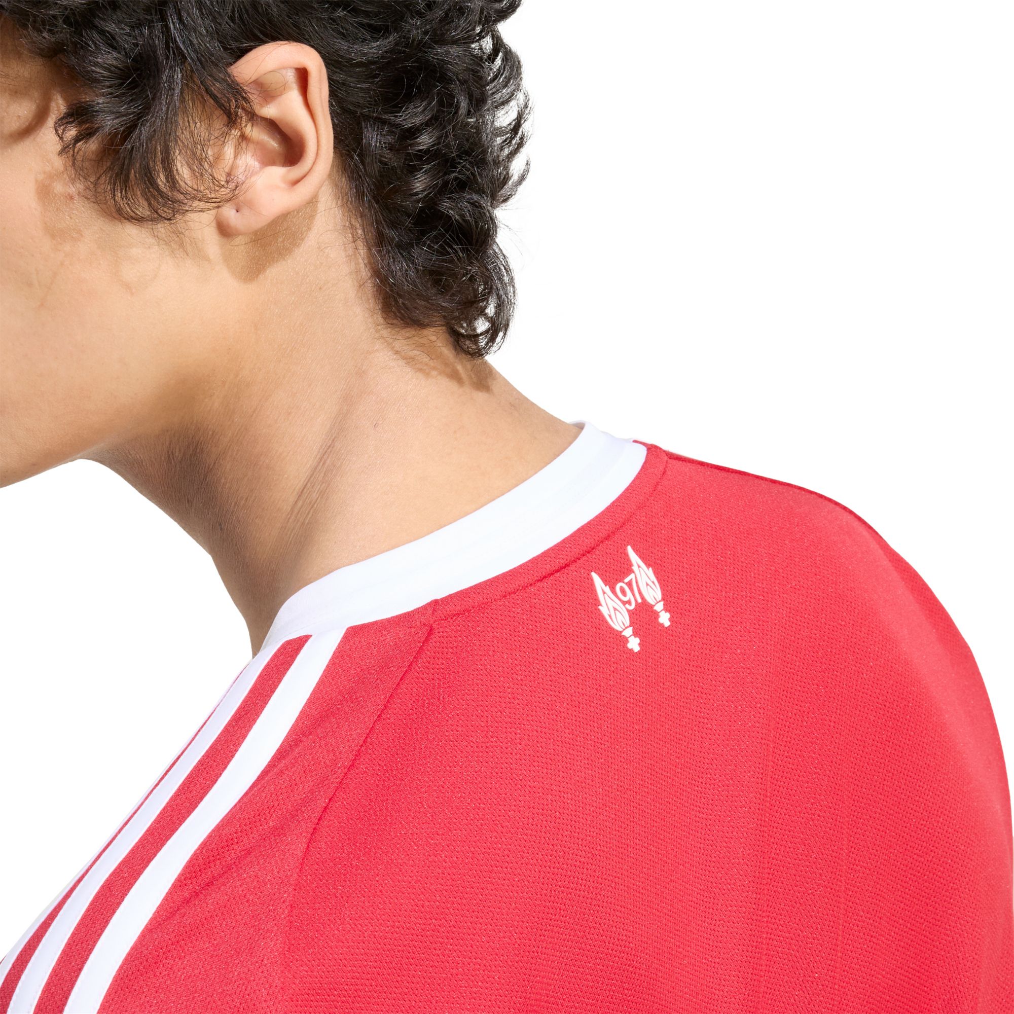 adidas Men's 2025 Liverpool Red Home Replica Jersey product image
