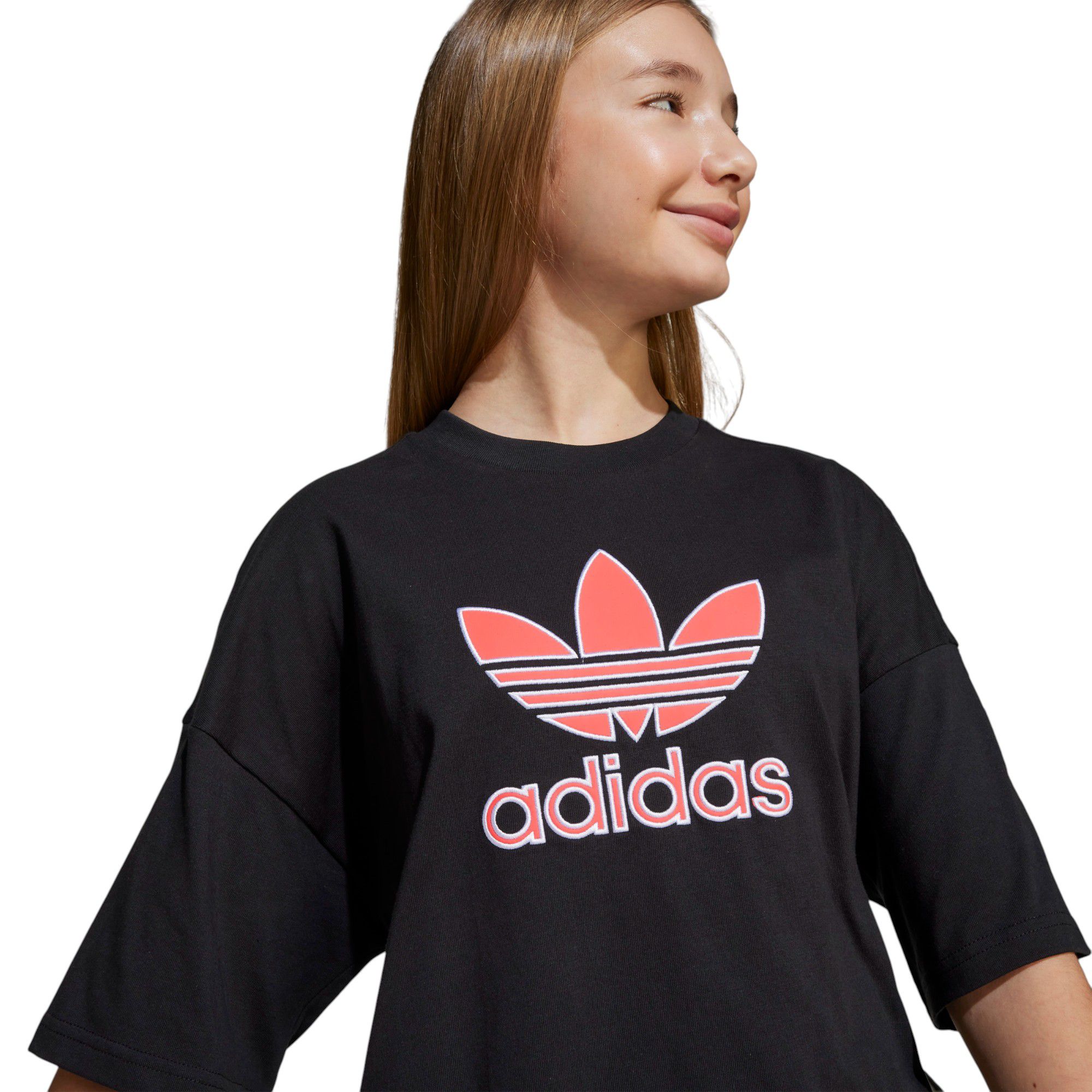 adidas Kids' Oversized Trefoil Tee product image
