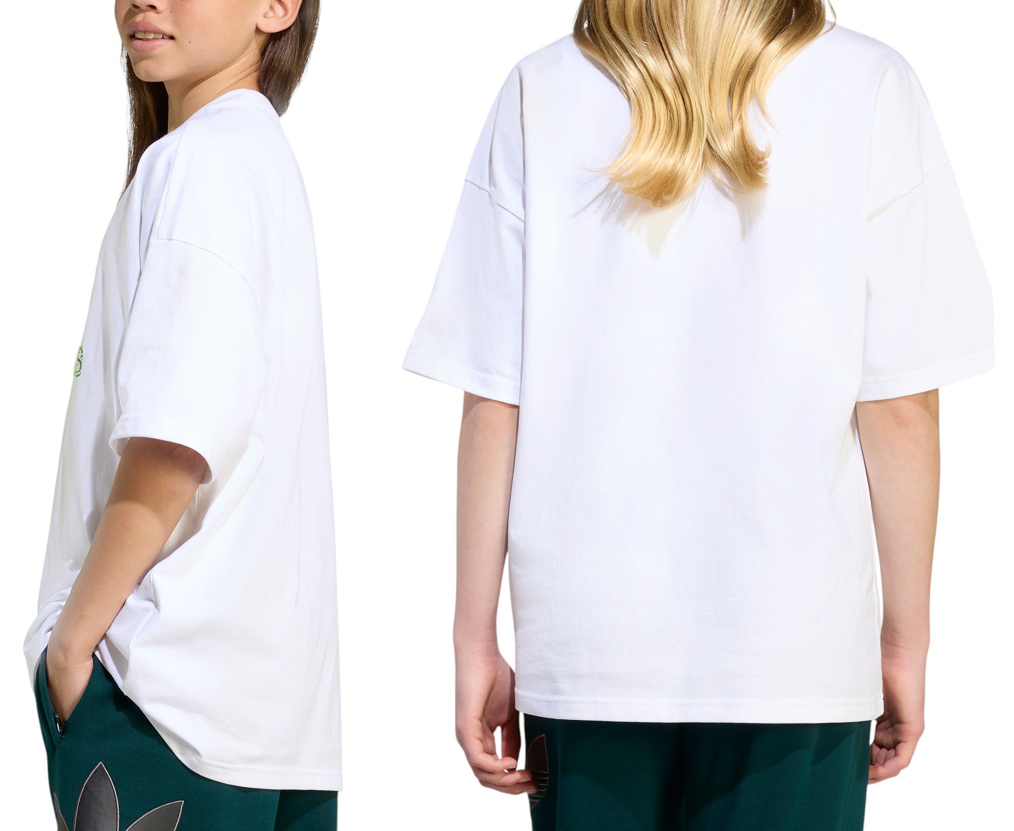 adidas Kids' Oversized Trefoil Tee product image