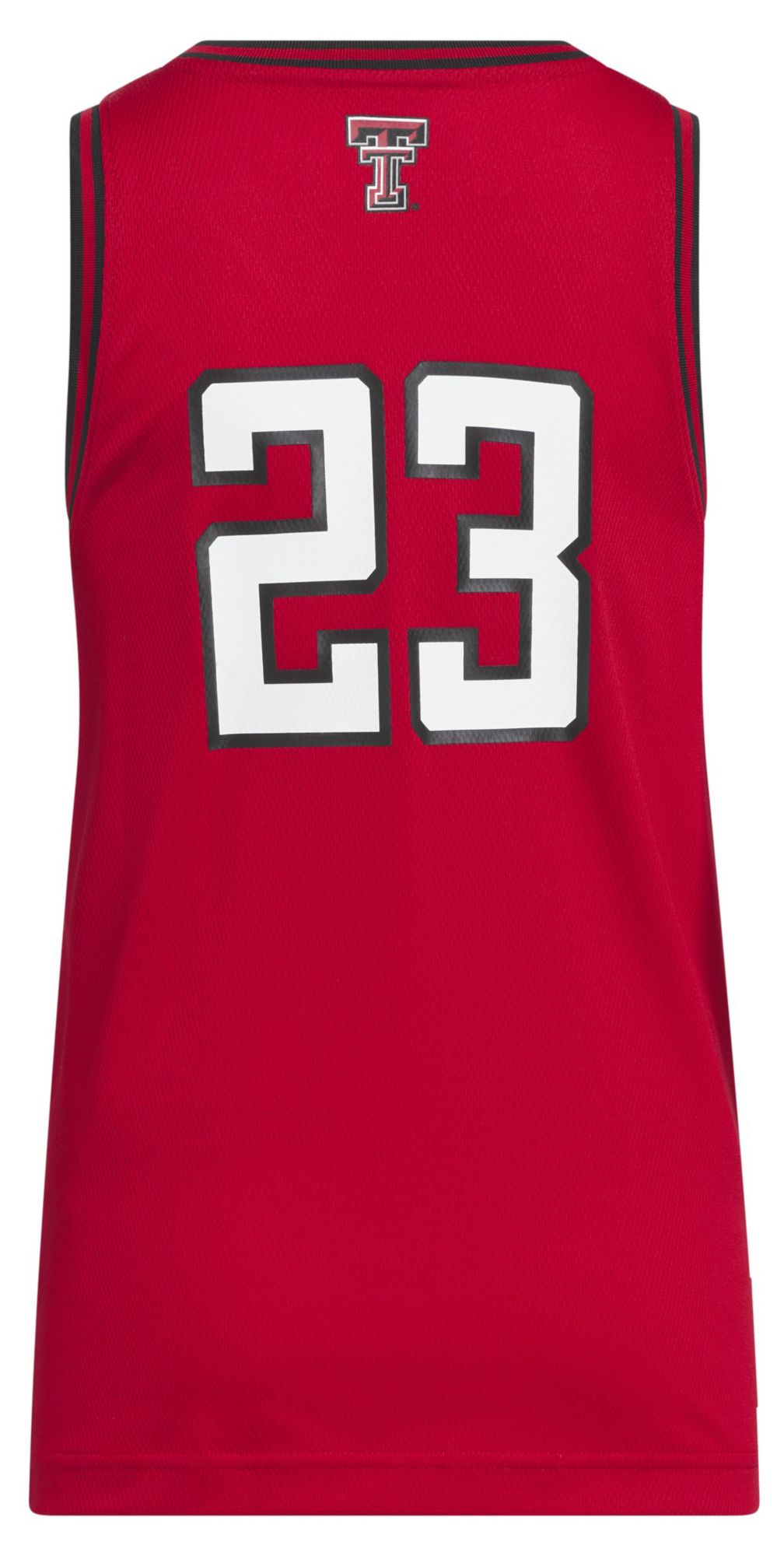 adidas Youth Texas Tech Red Raiders Team Power Red Swingman Basketball Jersey product image