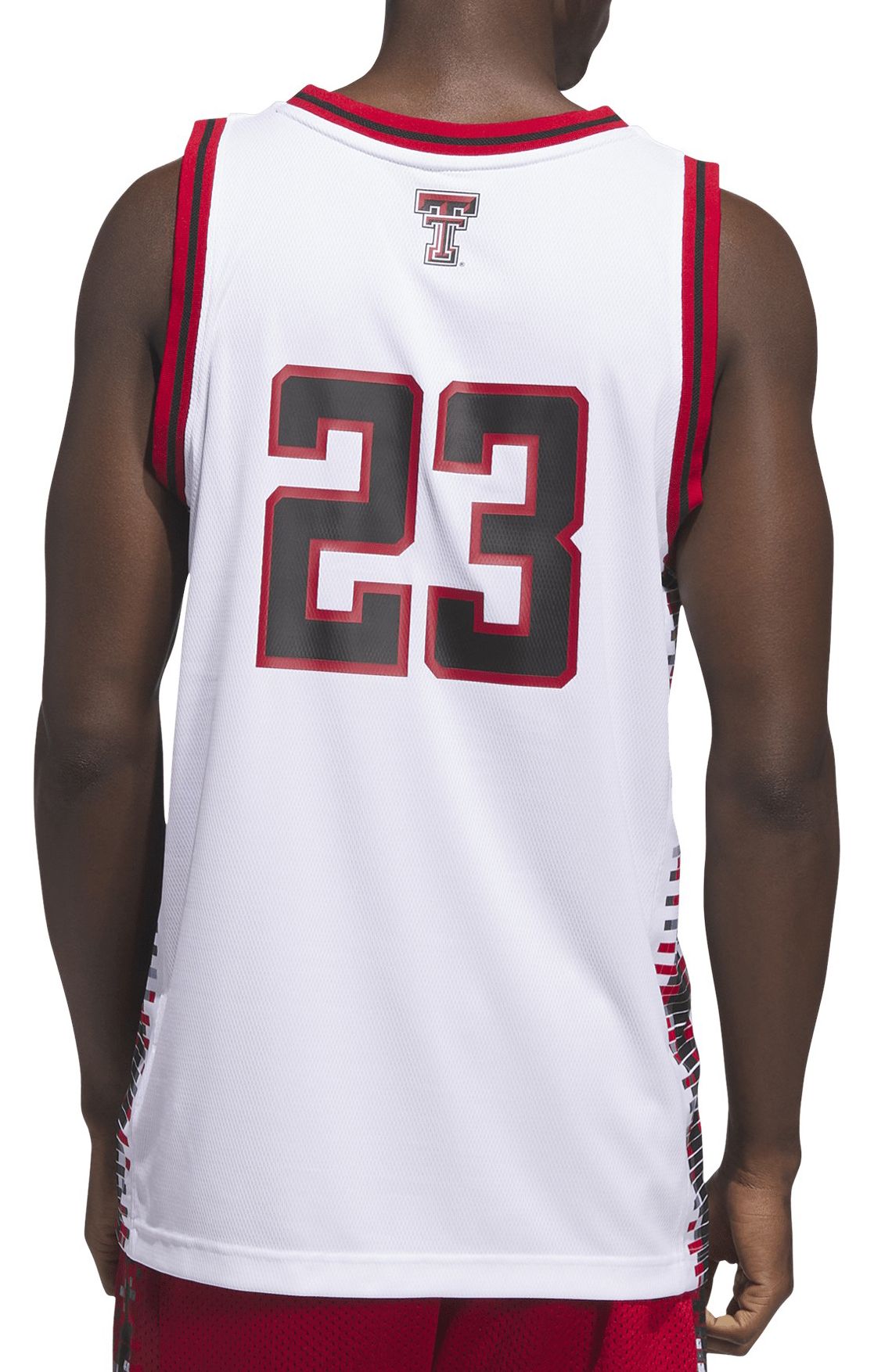 adidas Men's Texas Tech Red Raiders White Swingman Basketball Jersey product image