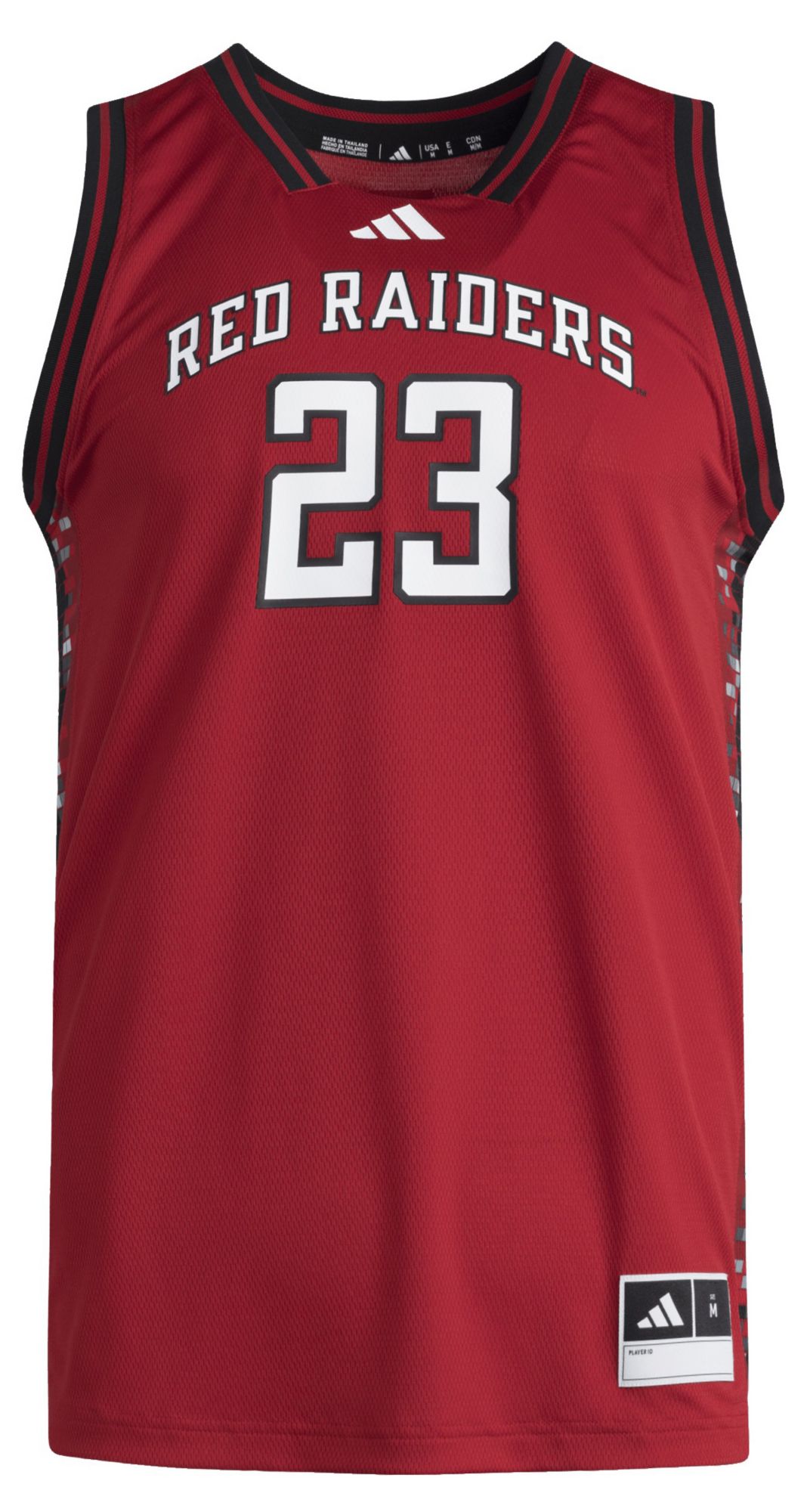 adidas Men's Texas Tech Red Raiders Red Swingman Basketball Jersey