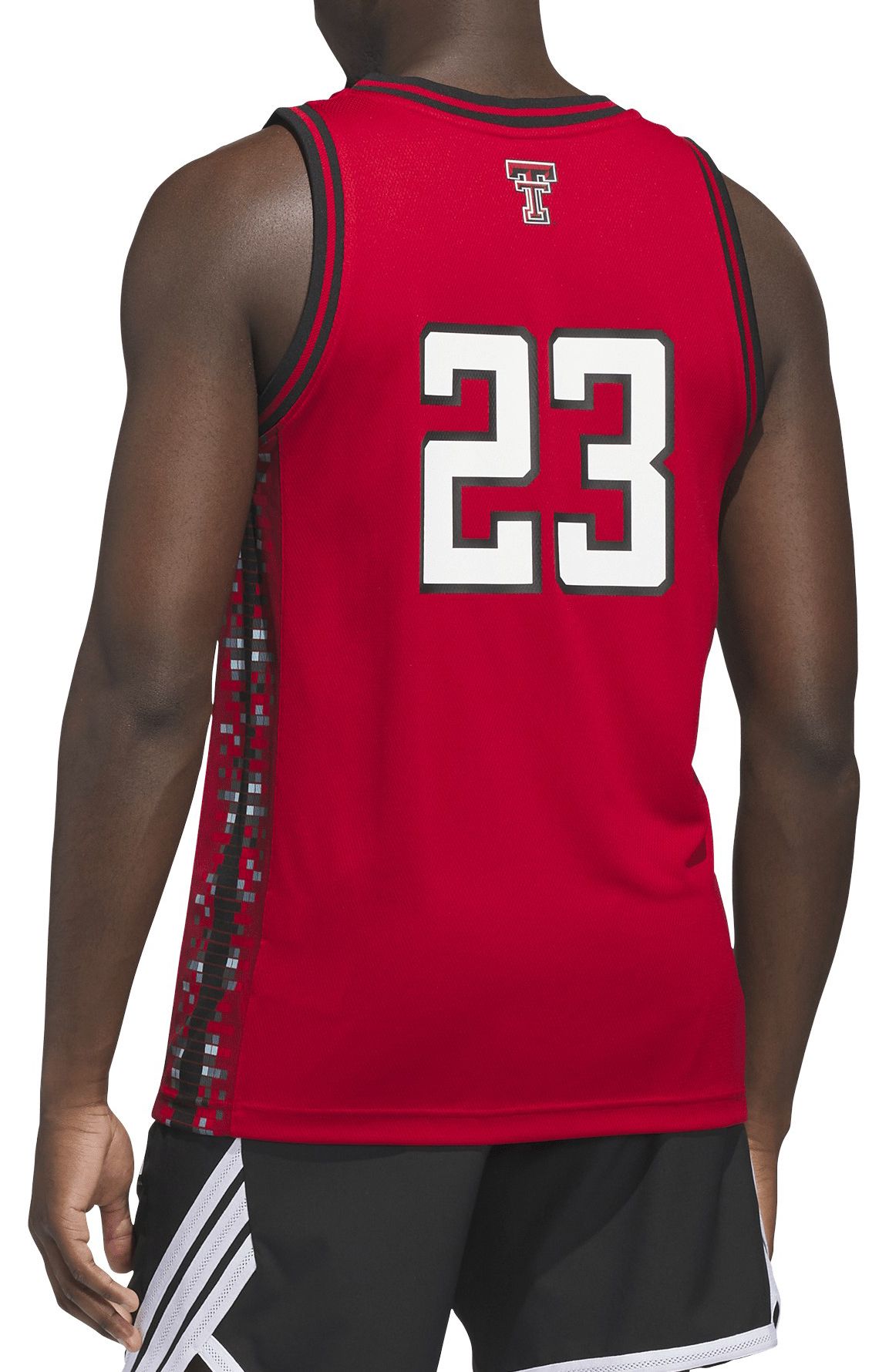 adidas Men's Texas Tech Red Raiders Red Swingman Basketball Jersey product image