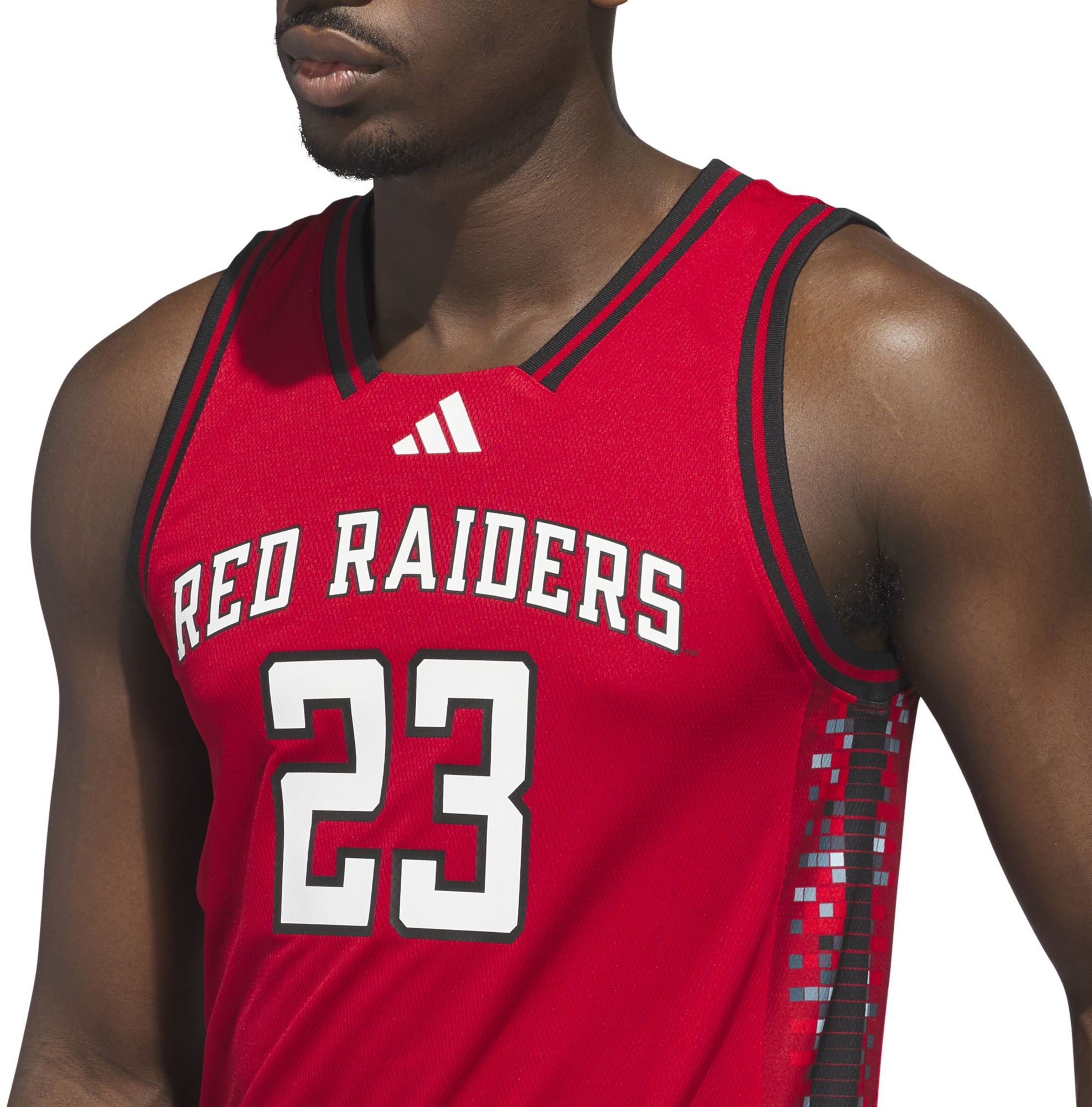 adidas Men's Texas Tech Red Raiders Red Swingman Basketball Jersey product image