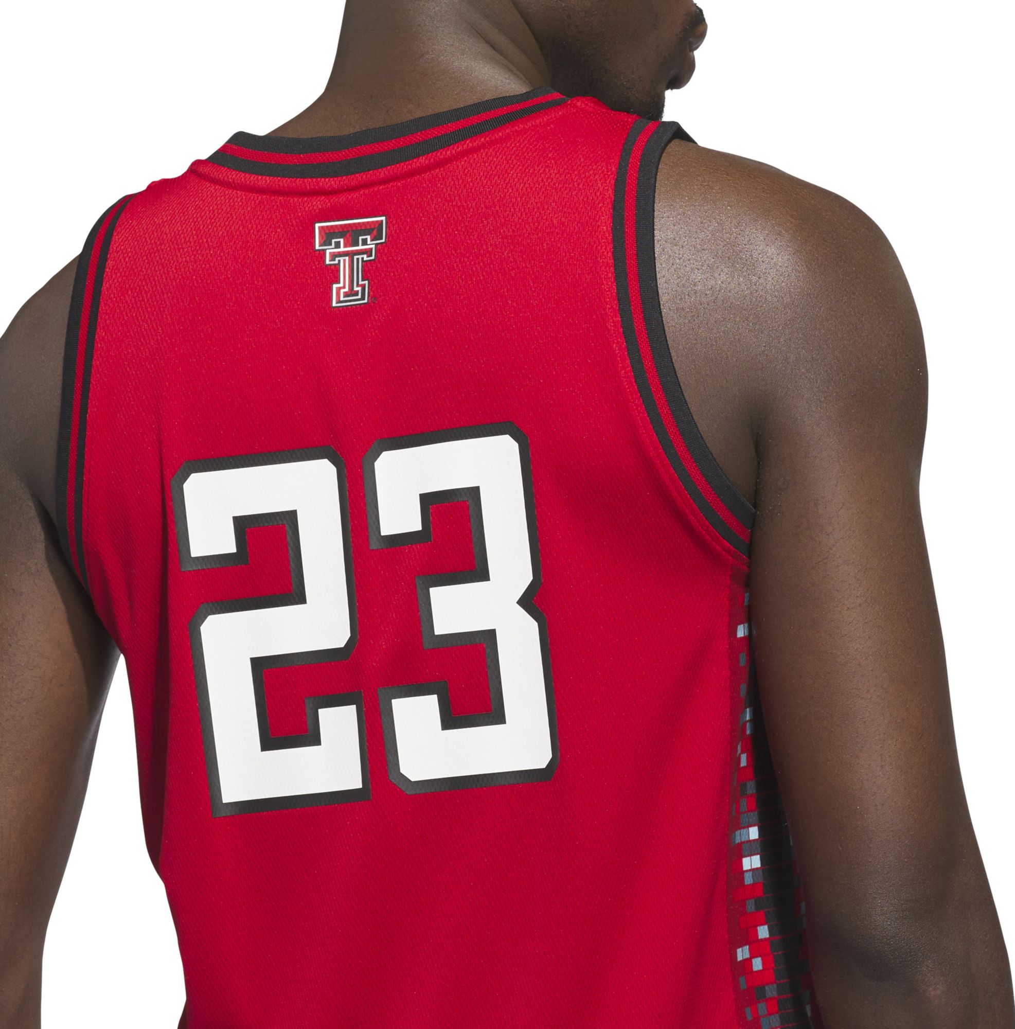 adidas Men's Texas Tech Red Raiders Red Swingman Basketball Jersey product image