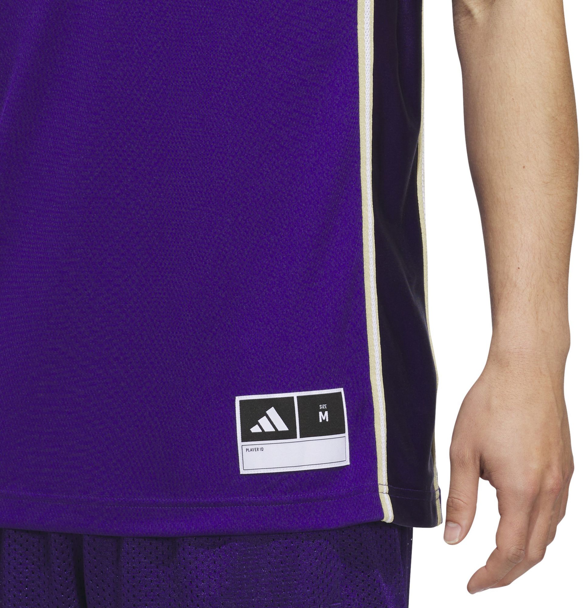adidas Men's Washington Huskies Purple Swingman Basketball Jersey product image