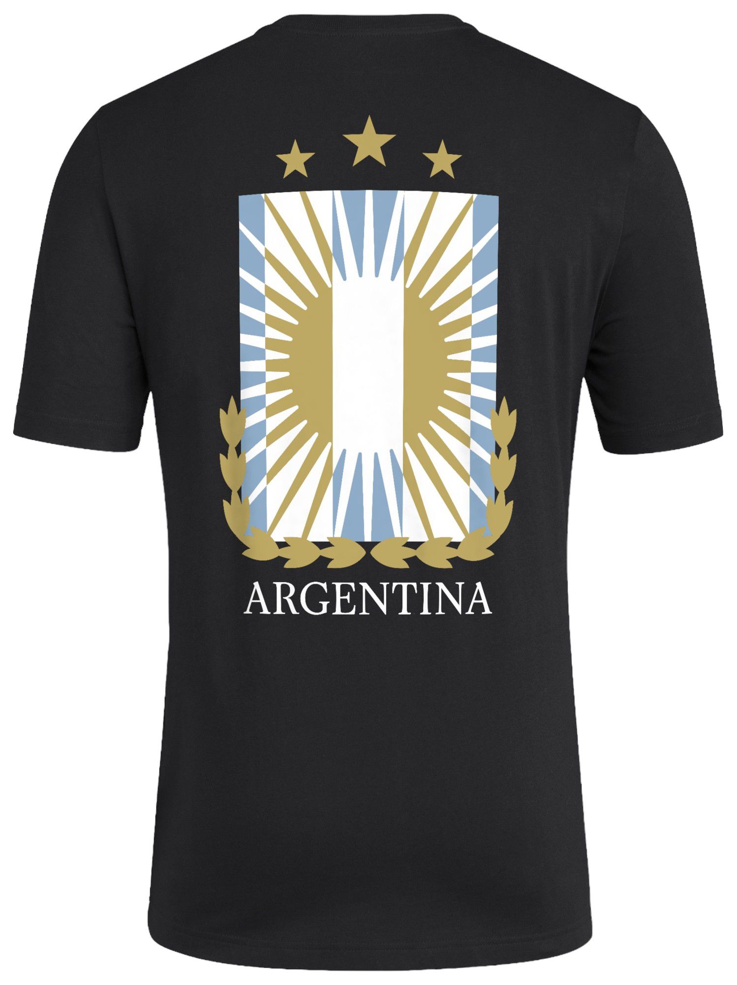 adidas Adult Argentina National Black T-Shirt product image