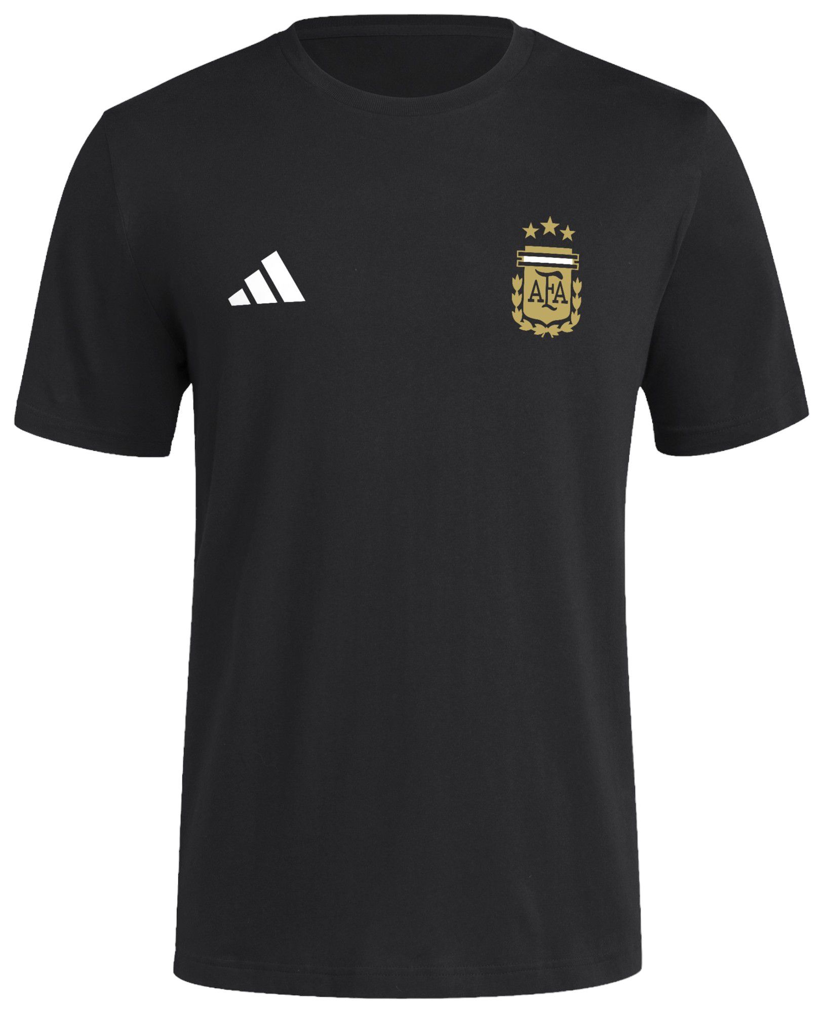 adidas Adult Argentina National Black T-Shirt product image